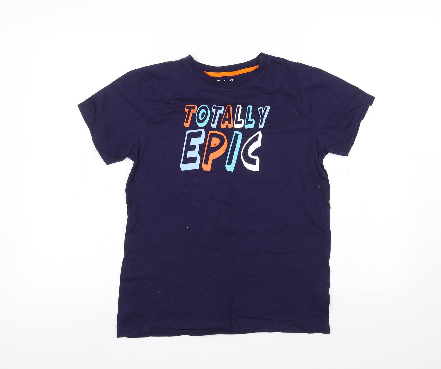 Primark Boys Blue   Basic T-Shirt Size 12-13 Years