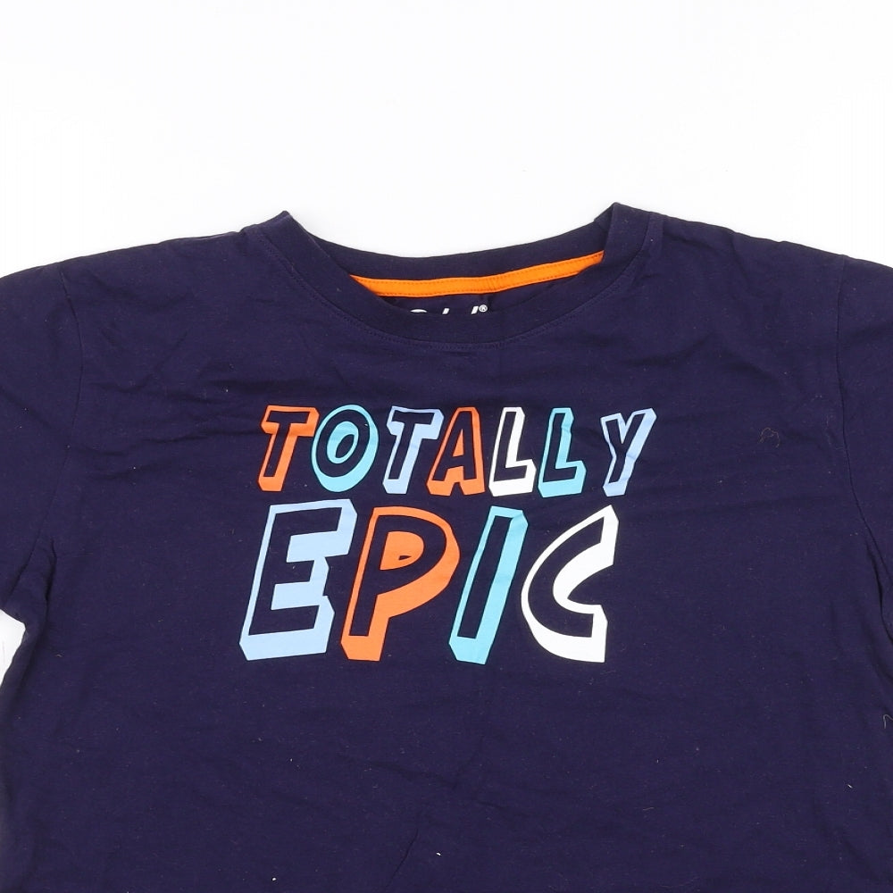 Primark Boys Blue   Basic T-Shirt Size 12-13 Years