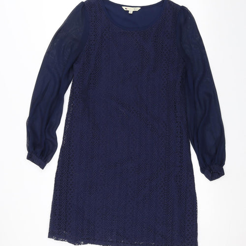 Yumi Womens Blue   Pullover Jumper Size 12