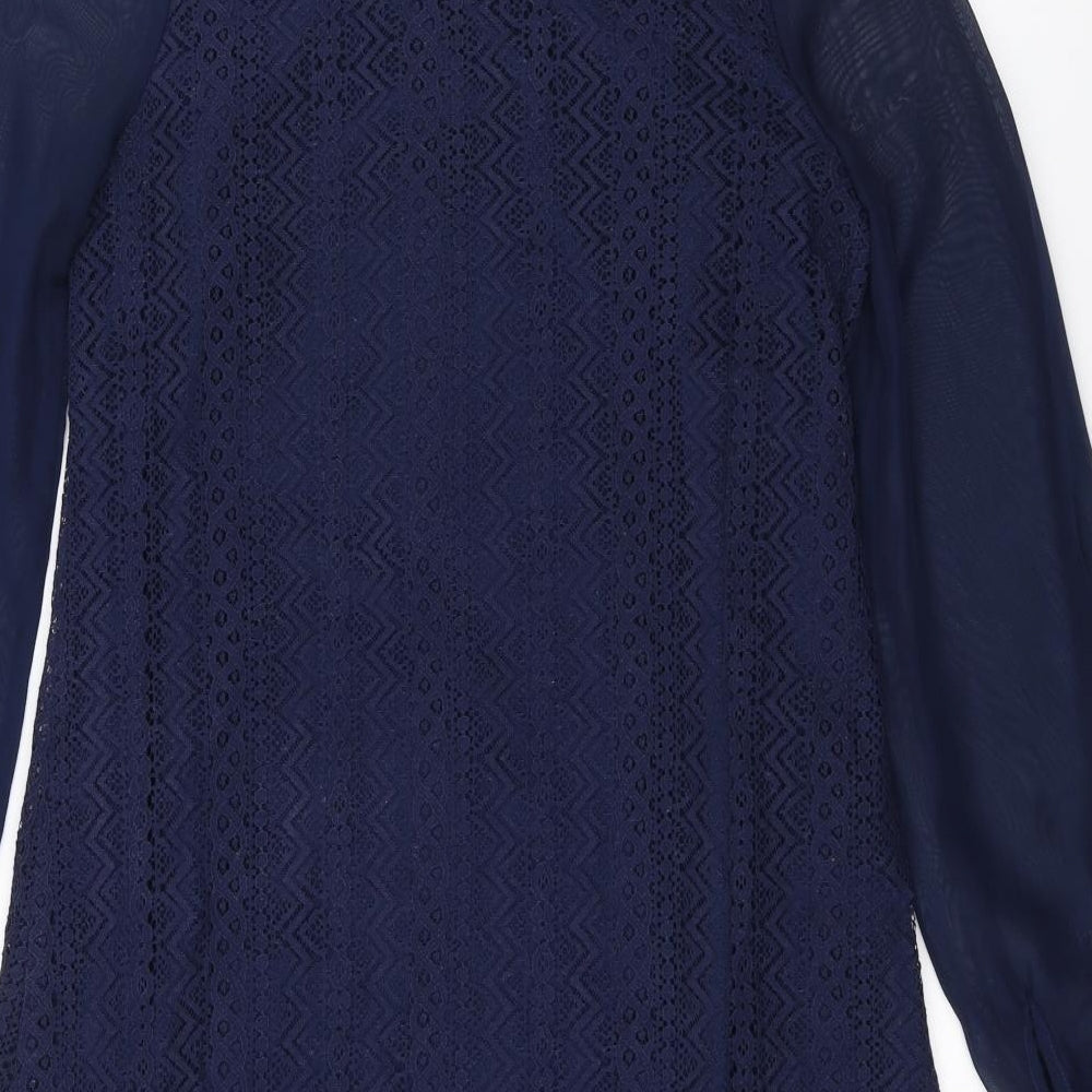 Yumi Womens Blue   Pullover Jumper Size 12