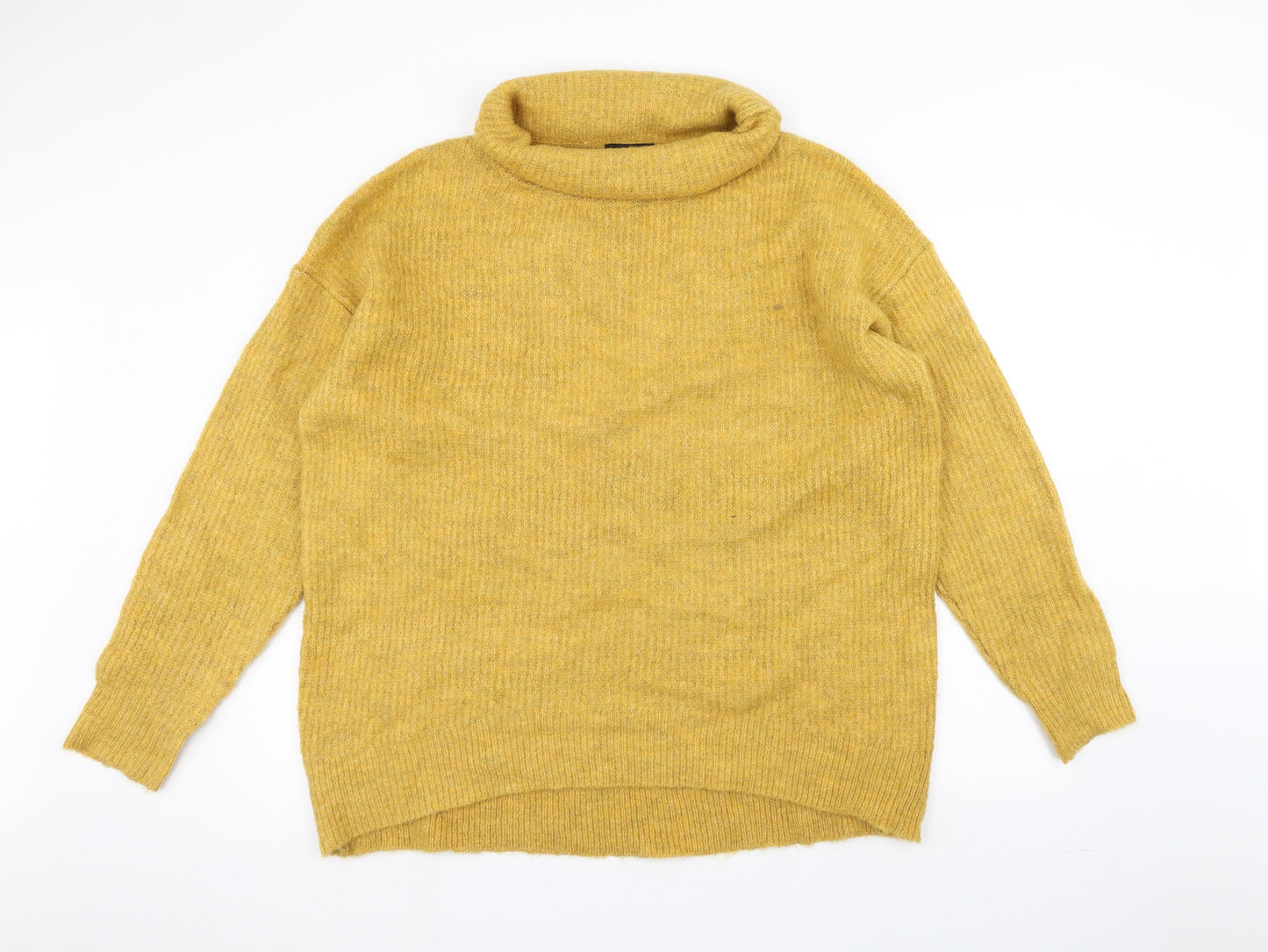New Look Womens Yellow   Pullover Jumper Size L