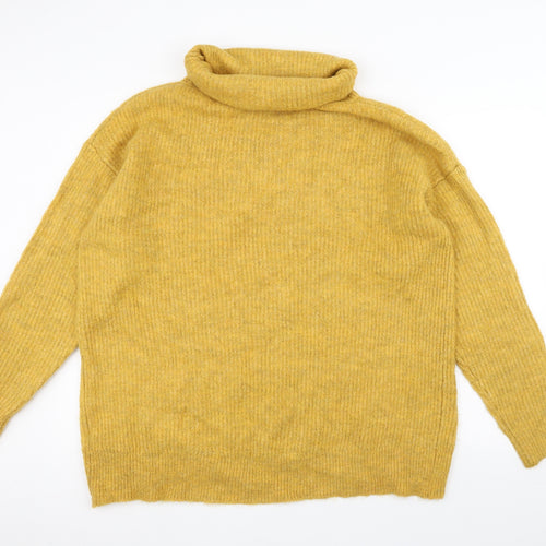 New Look Womens Yellow   Pullover Jumper Size L