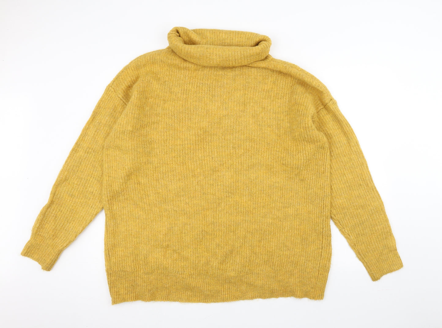 New Look Womens Yellow   Pullover Jumper Size L