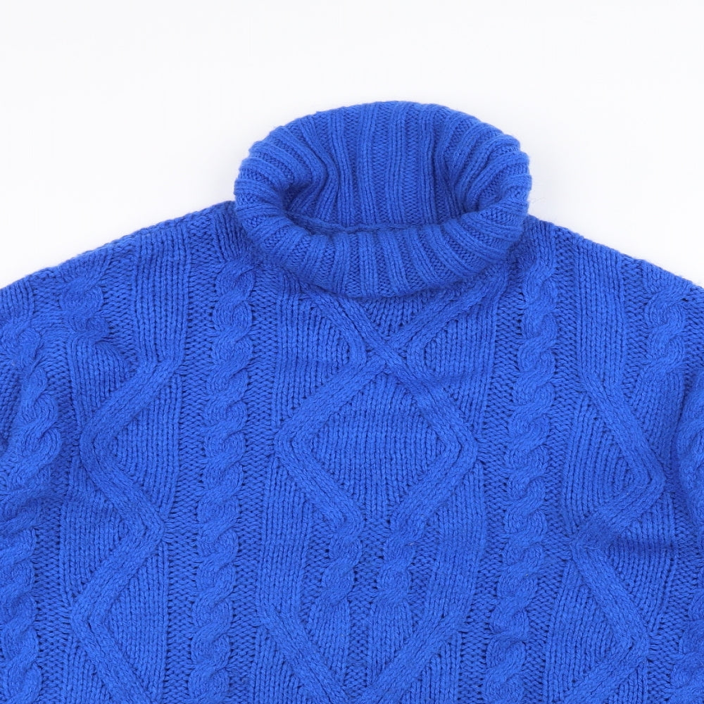 Primark Womens Blue  Knit Pullover Jumper Size M