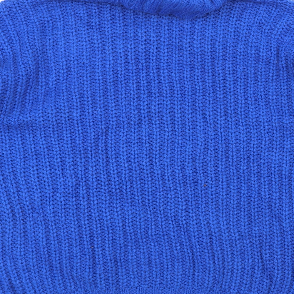 Primark Womens Blue  Knit Pullover Jumper Size M