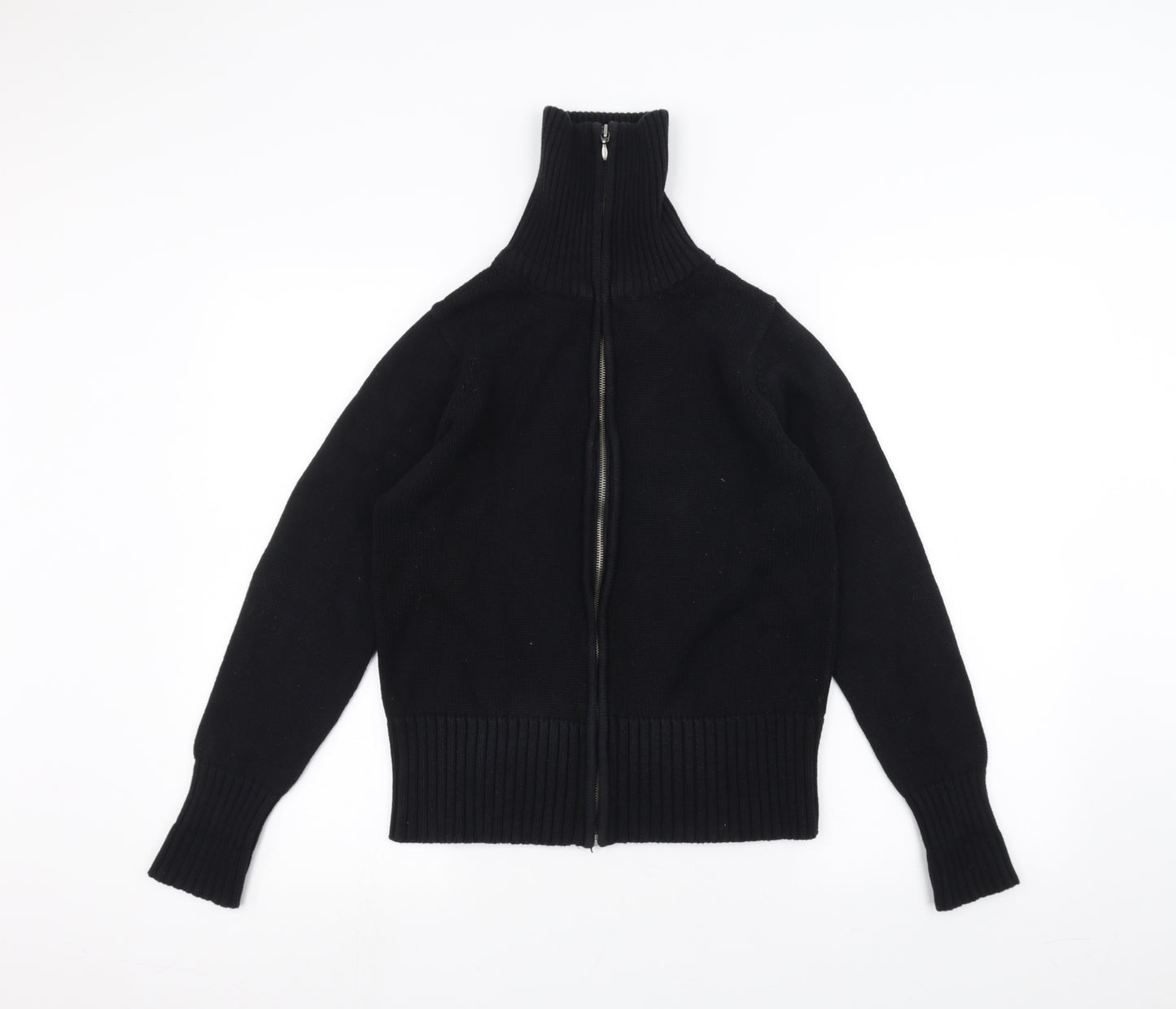 Cherokee Womens Black   Full Zip Jumper Size 12