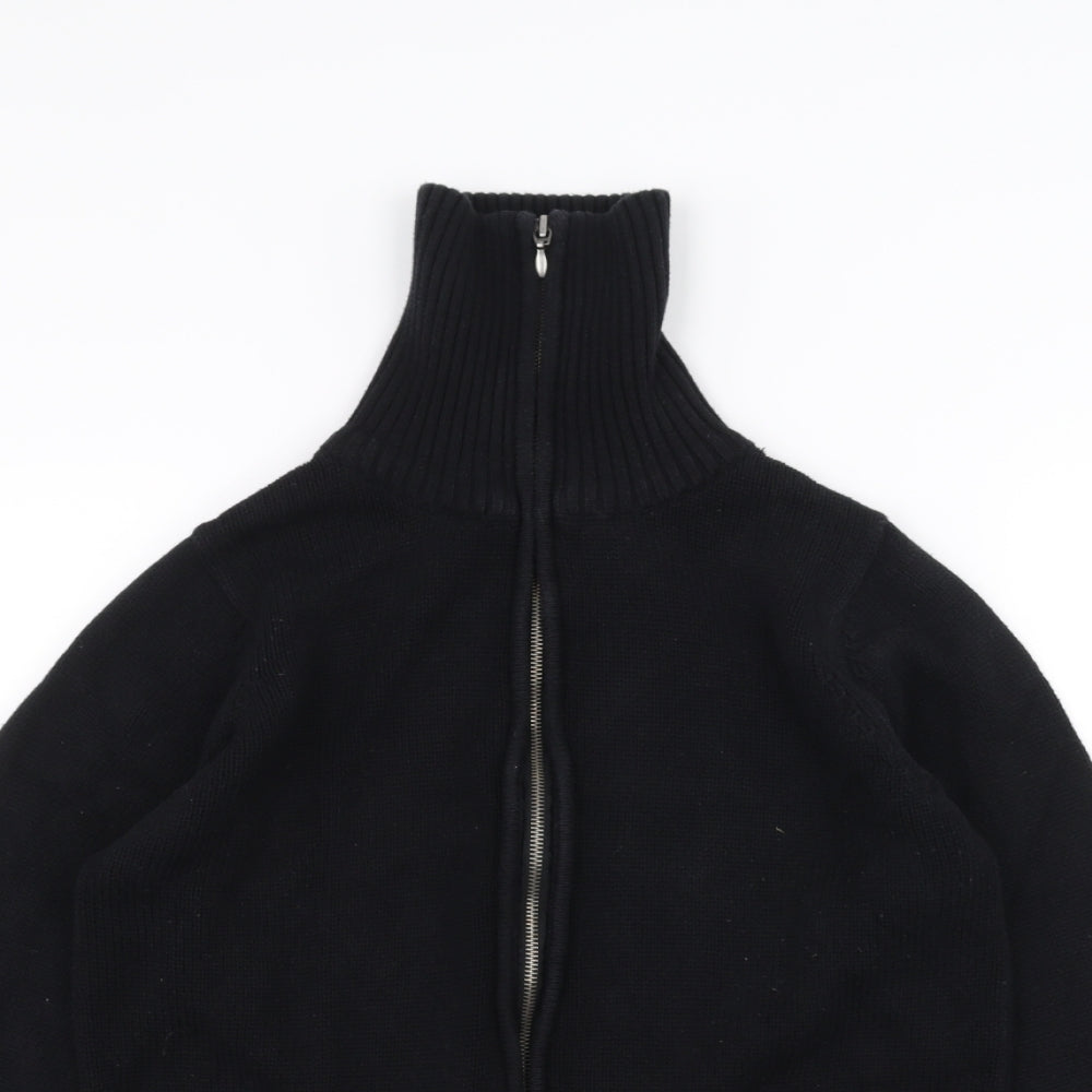 Cherokee Womens Black   Full Zip Jumper Size 12