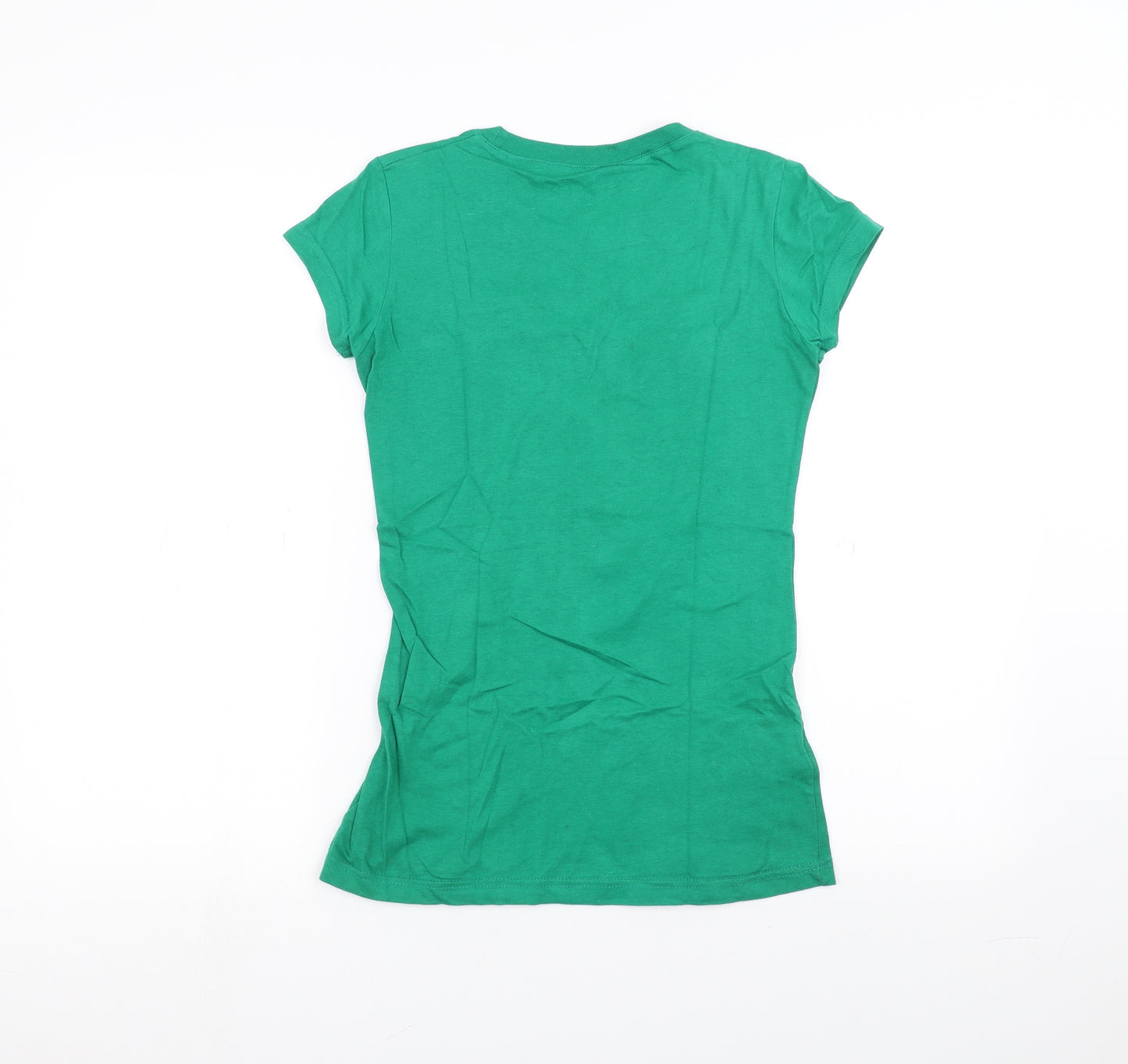 streetwear society Womens Green   Basic T-Shirt Size M