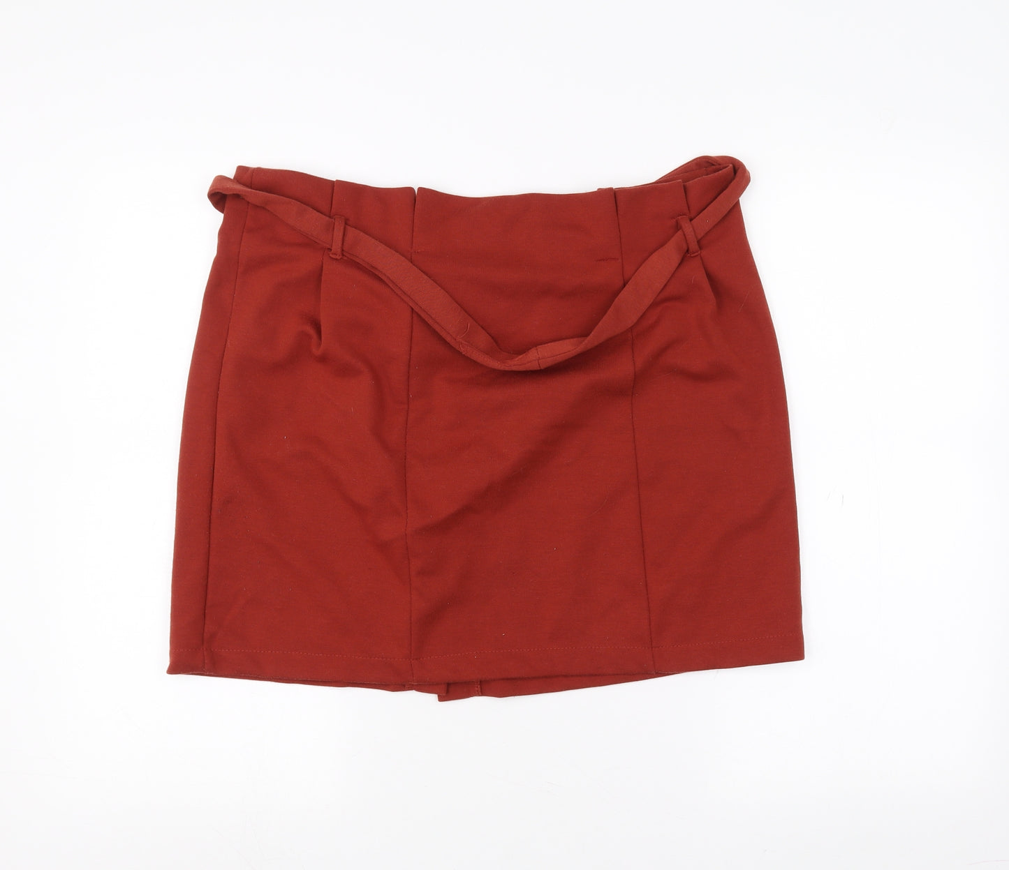 Primark Womens Orange   A-Line Skirt Size 18