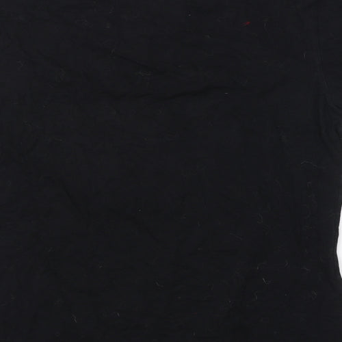Preworn Mens Black    T-Shirt Size XL