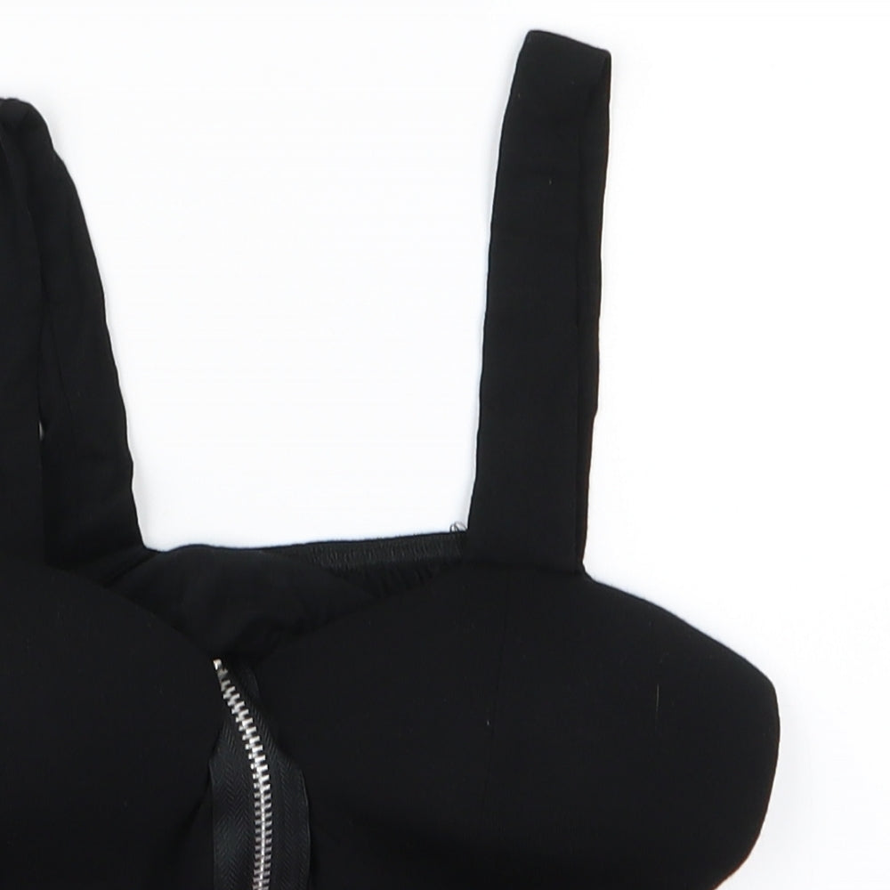 Preworn Womens Black   Cropped Tank Size S