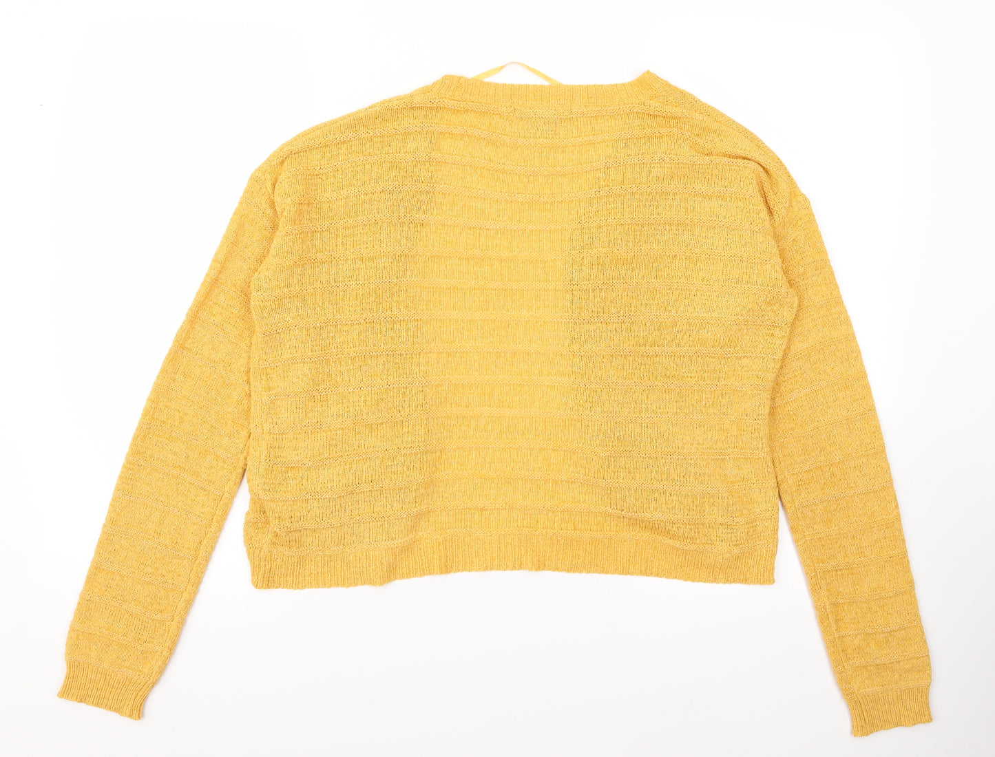 Primark Womens Yellow   Cardigan Jumper Size XS