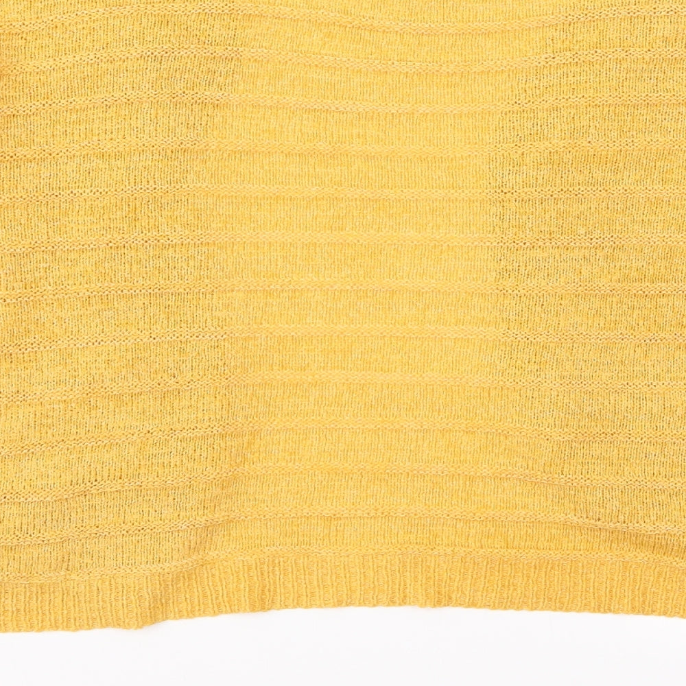 Primark Womens Yellow   Cardigan Jumper Size XS