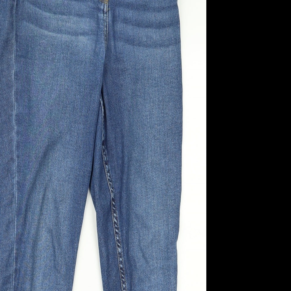 papya Womens Blue   Skinny Jeans Size 14 L28 in