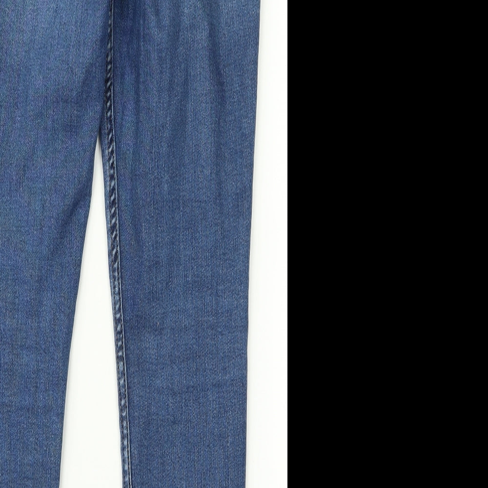 papya Womens Blue   Skinny Jeans Size 14 L28 in