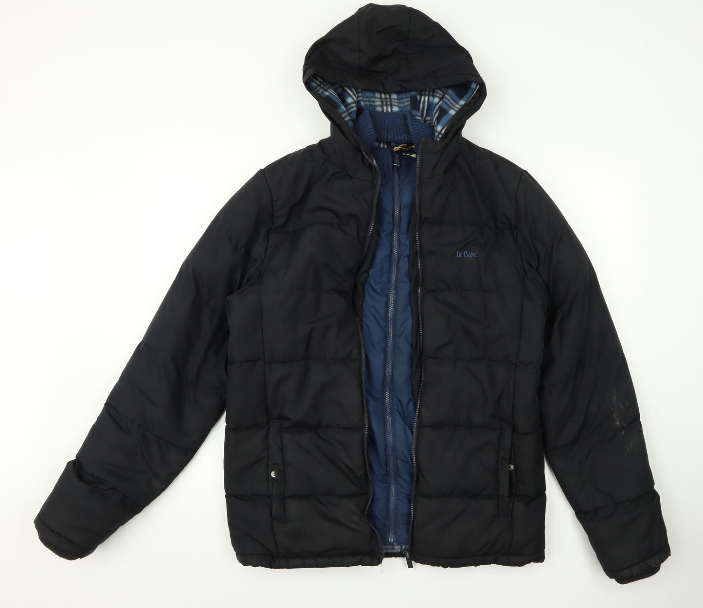 Lee Cooper Mens Black   Puffer Jacket Jacket Size M