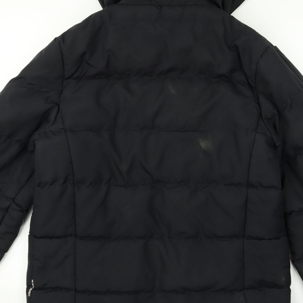Lee Cooper Mens Black   Puffer Jacket Jacket Size M