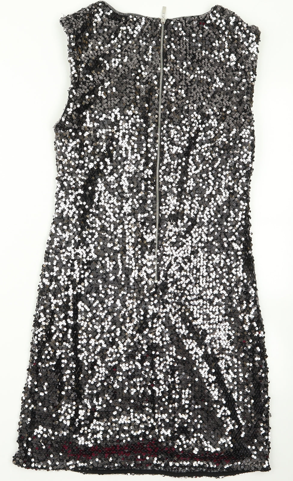 F&F Womens Silver   Pencil Dress  Size 18  - sequin
