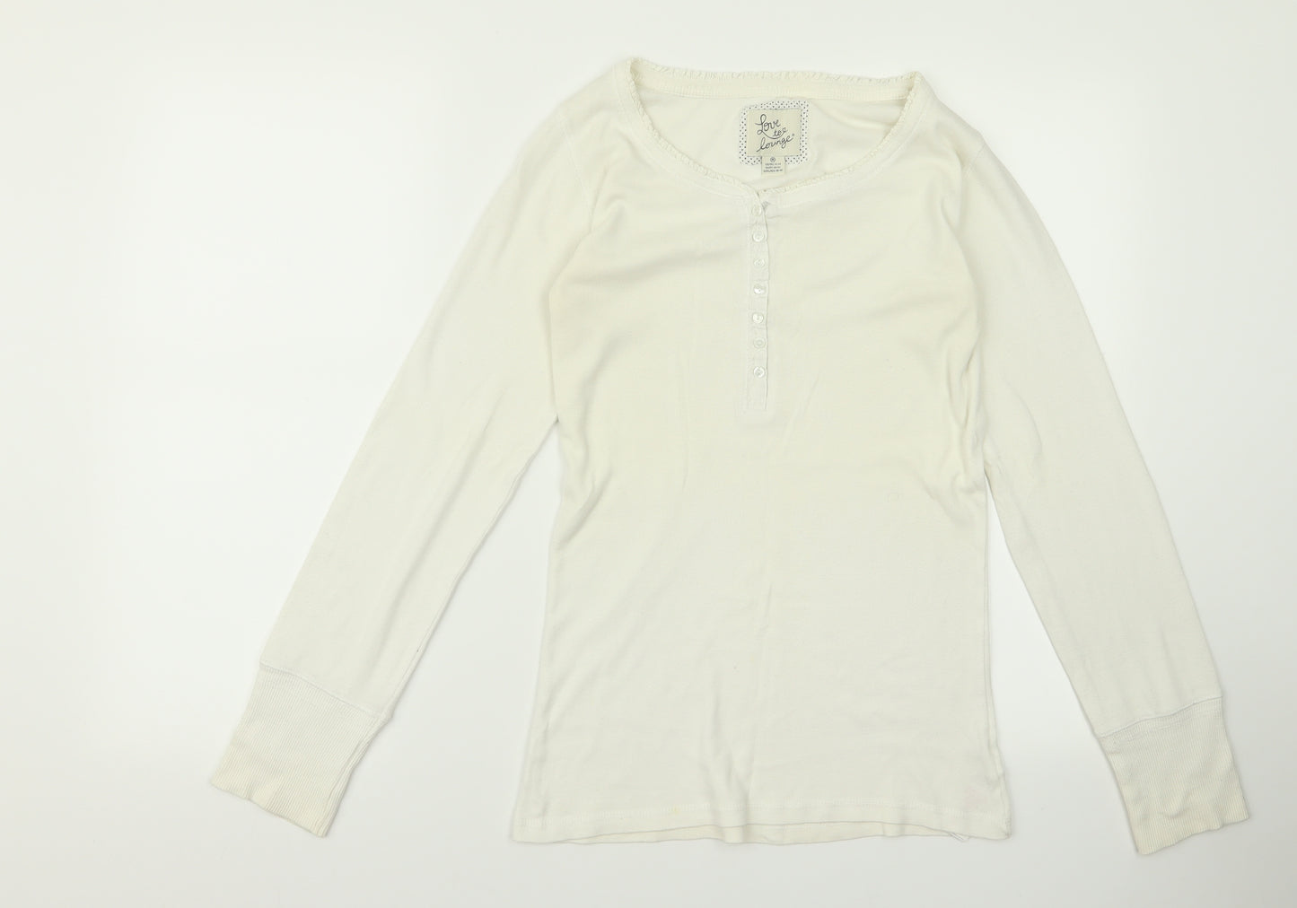Preworn Womens White   Pullover Jumper Size M
