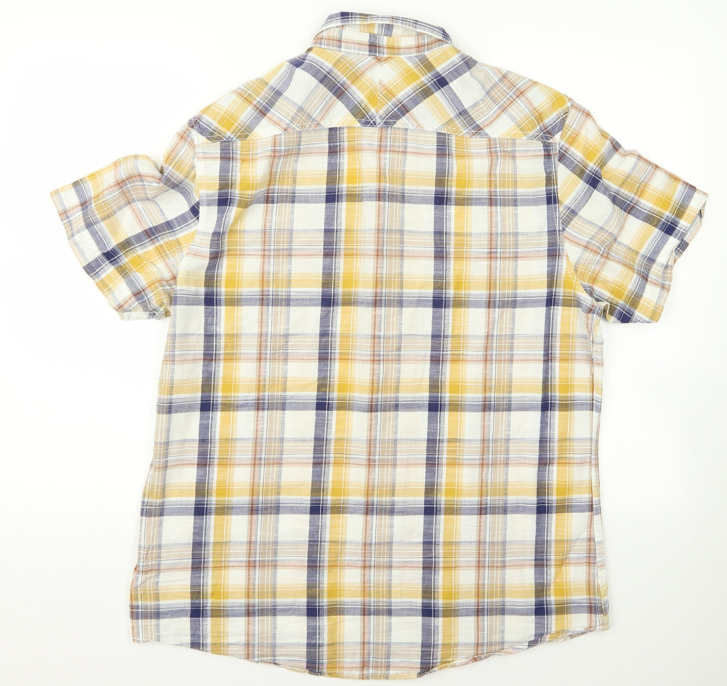 trair Womens Multicoloured   Basic Button-Up Size L  - v