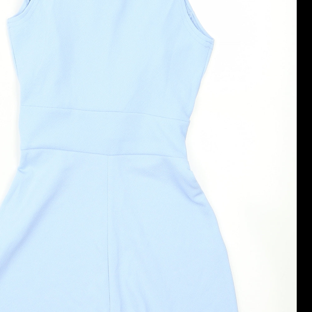 I SAW IT FIRST Womens Black   Playsuit One-Piece Size 8