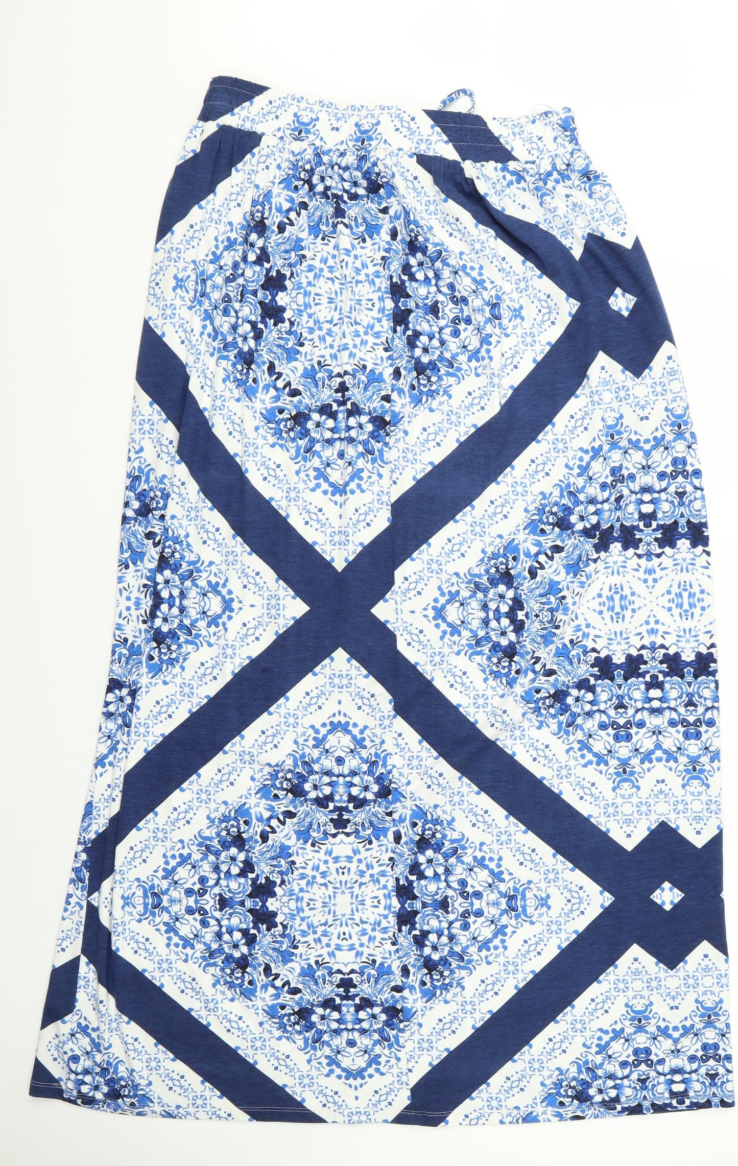 George Womens Blue Floral  Skater Set Size 30