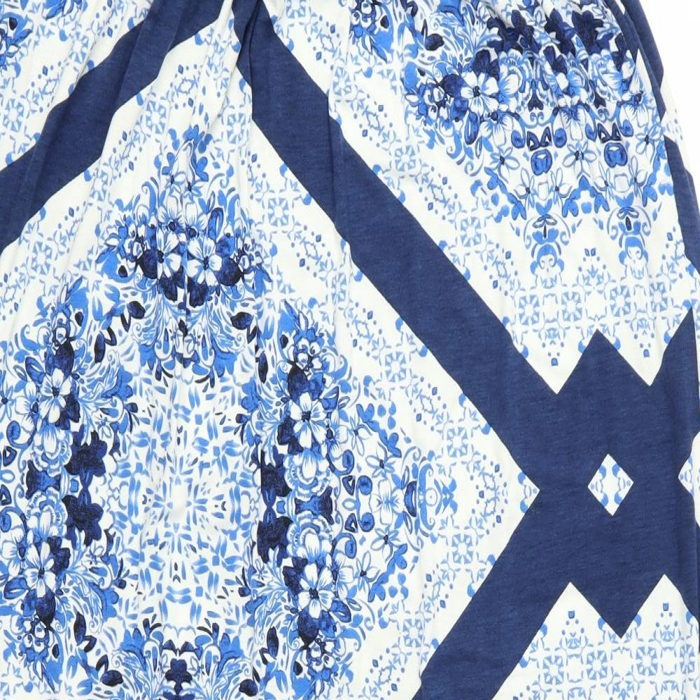 George Womens Blue Floral  Skater Set Size 30