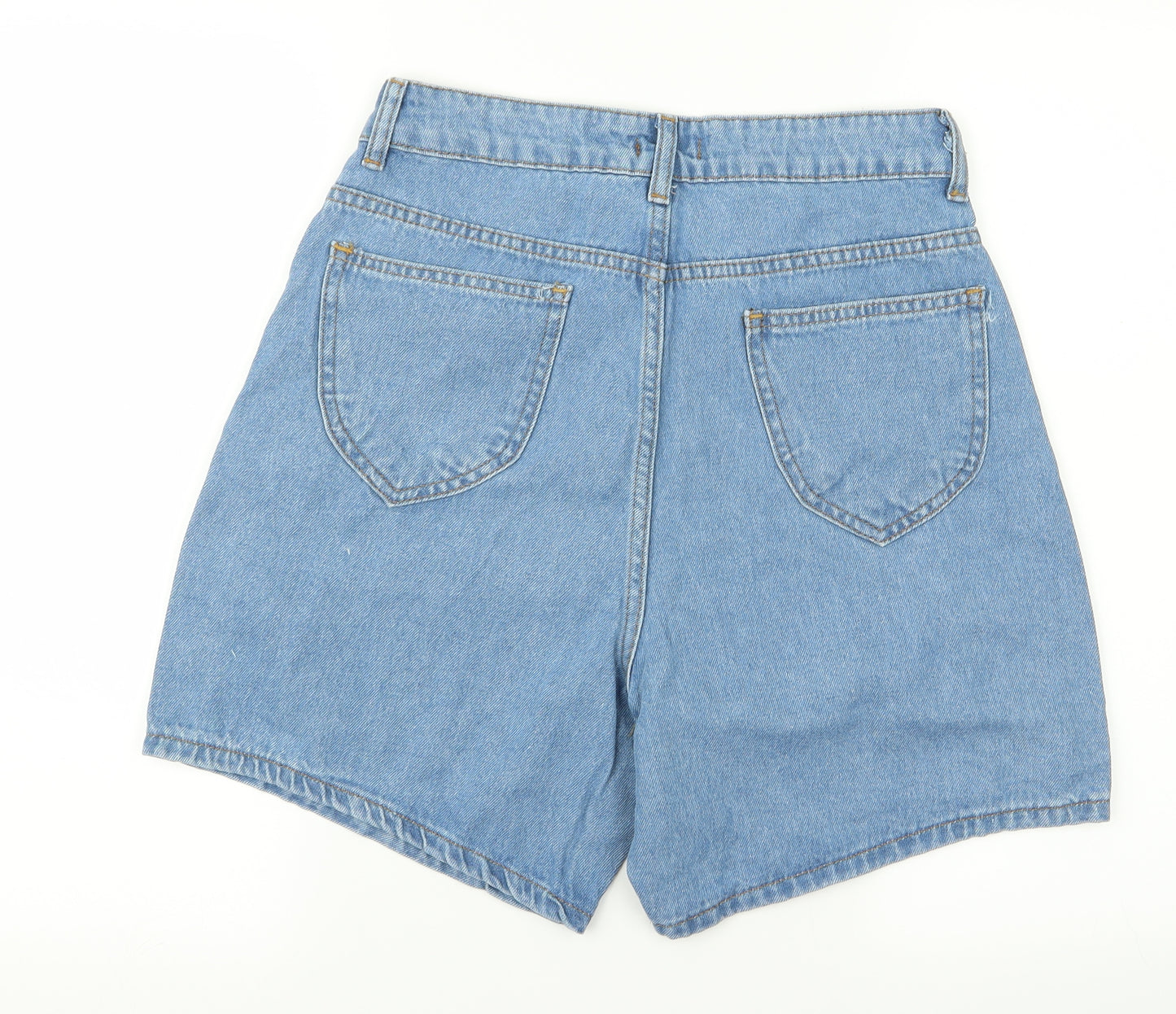 Nasty Gal Womens Blue  Denim Hot Pants Shorts Size 10