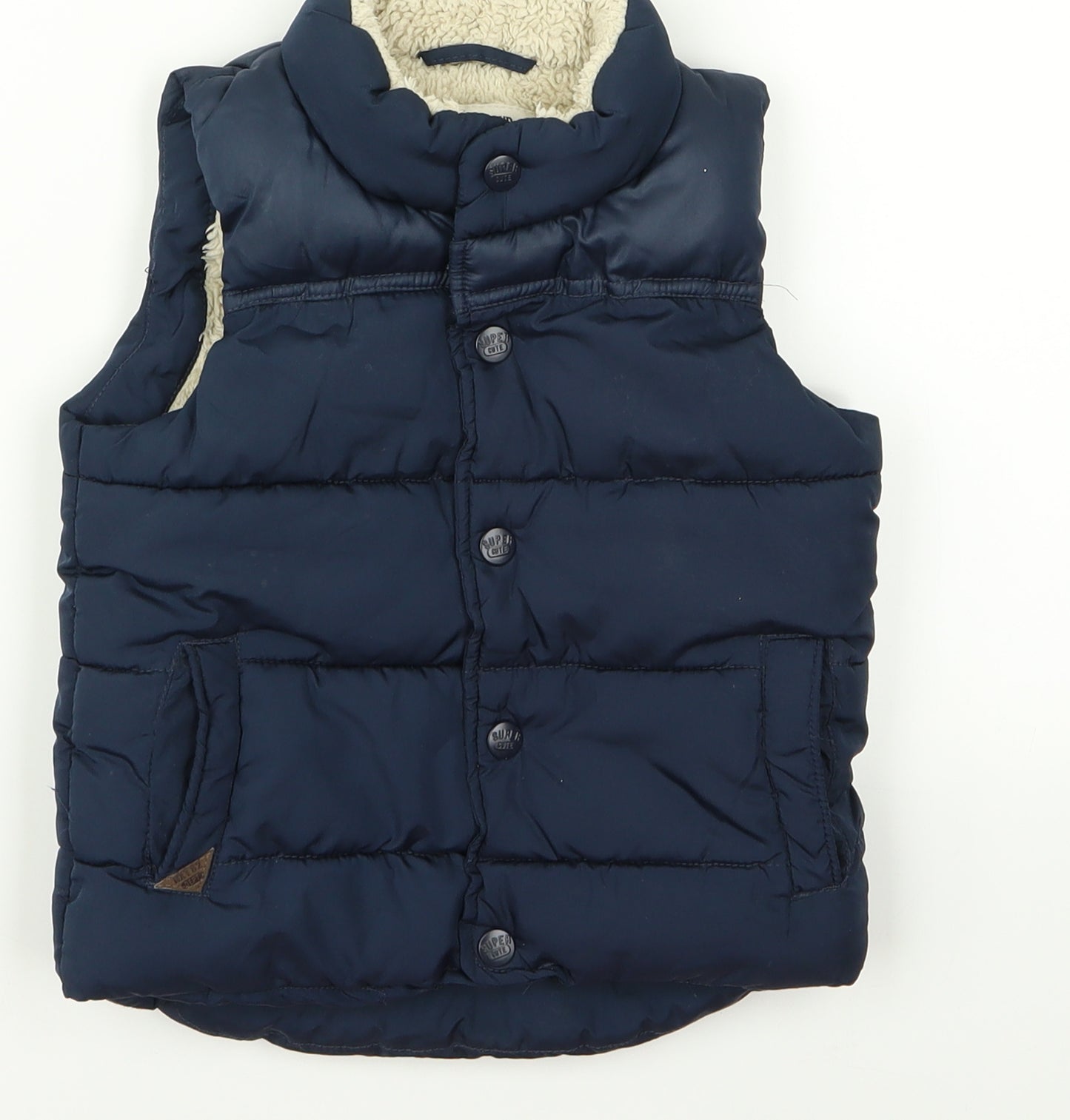 NEXT Baby Blue   Gilet Jacket Size 12 Months