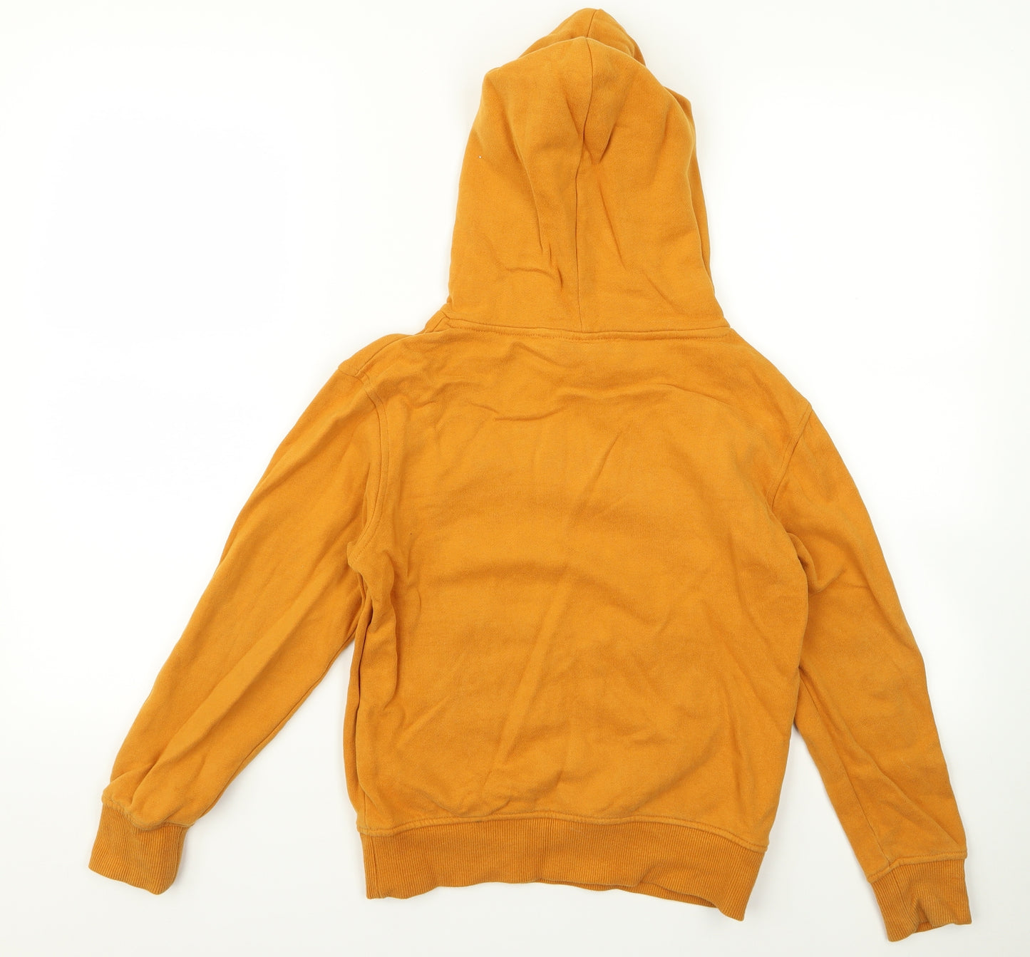Animal Boys Orange  Rayon Pullover Hoodie Size 7 Years