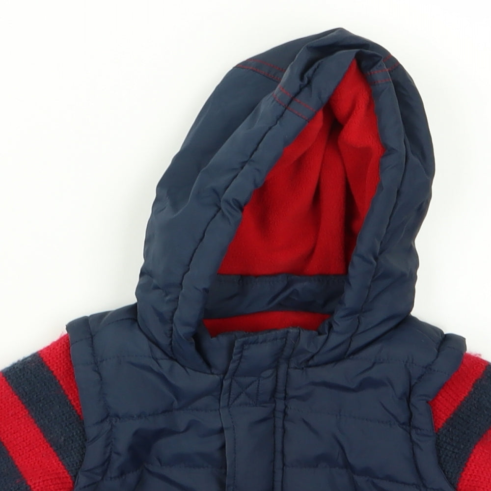 George Baby Multicoloured Striped  Jacket  Size 6-9 Months