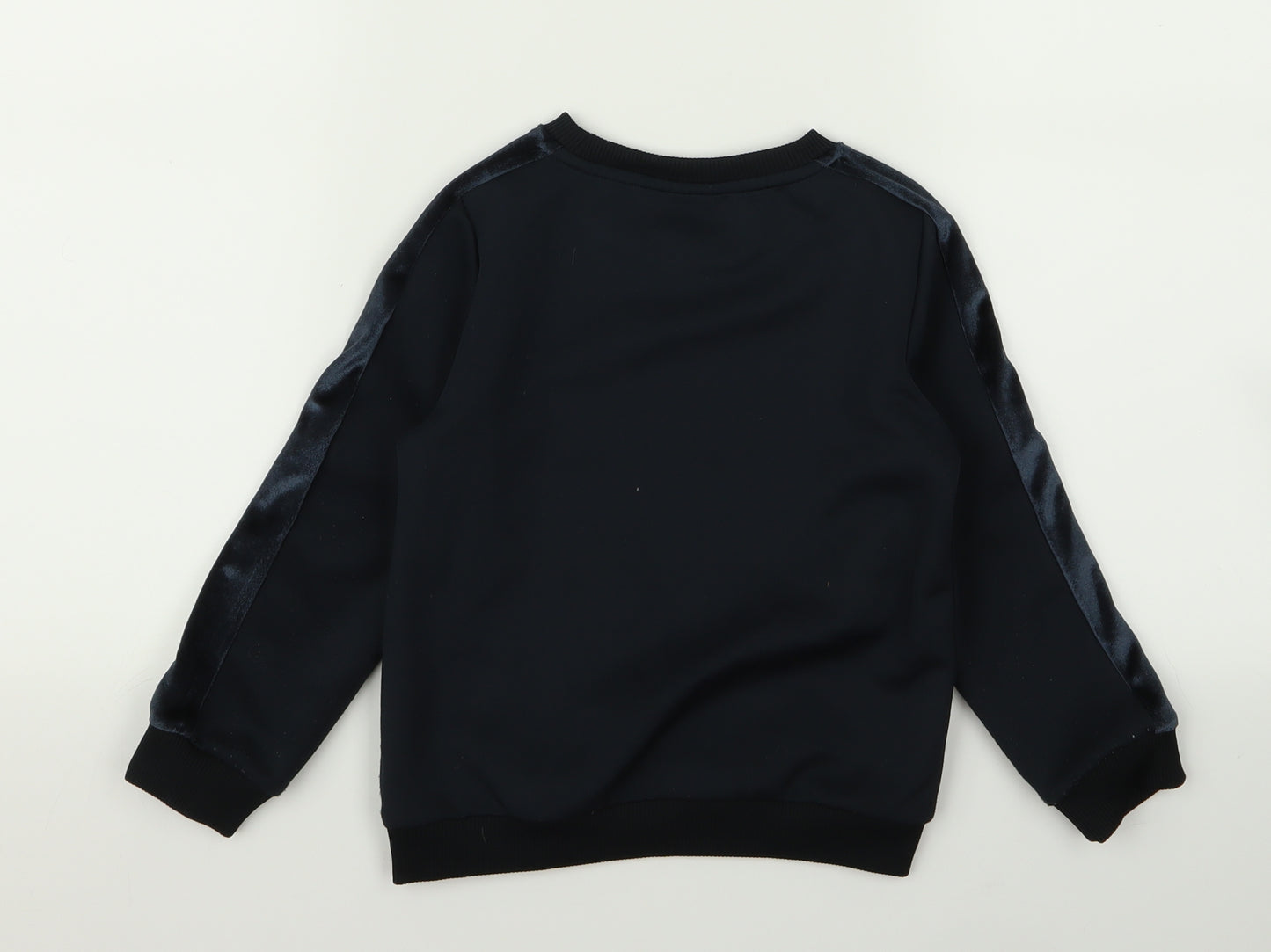Mini Club Boys Black   Pullover Jumper Size 4 Years  - vv