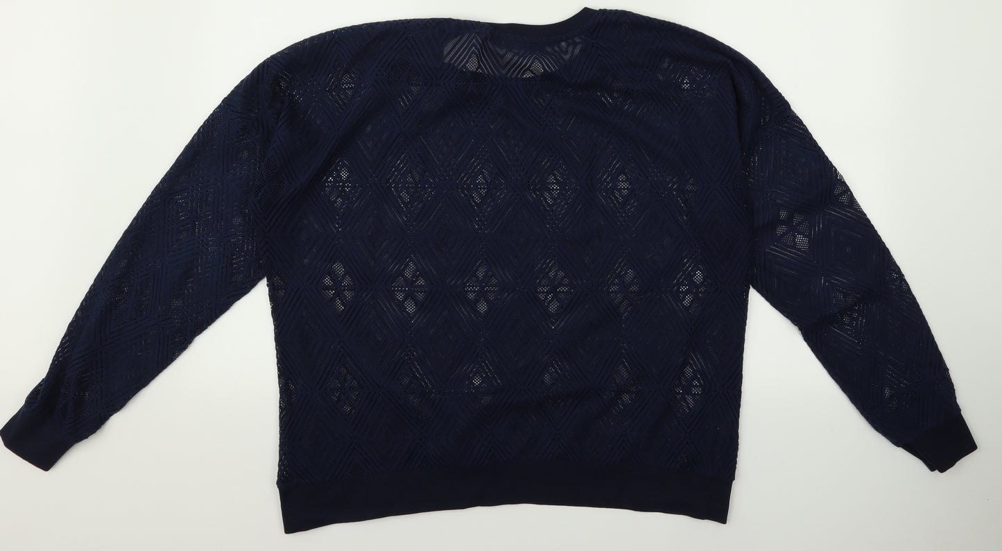 Atmosphere Womens Blue   Pullover Jumper Size 20