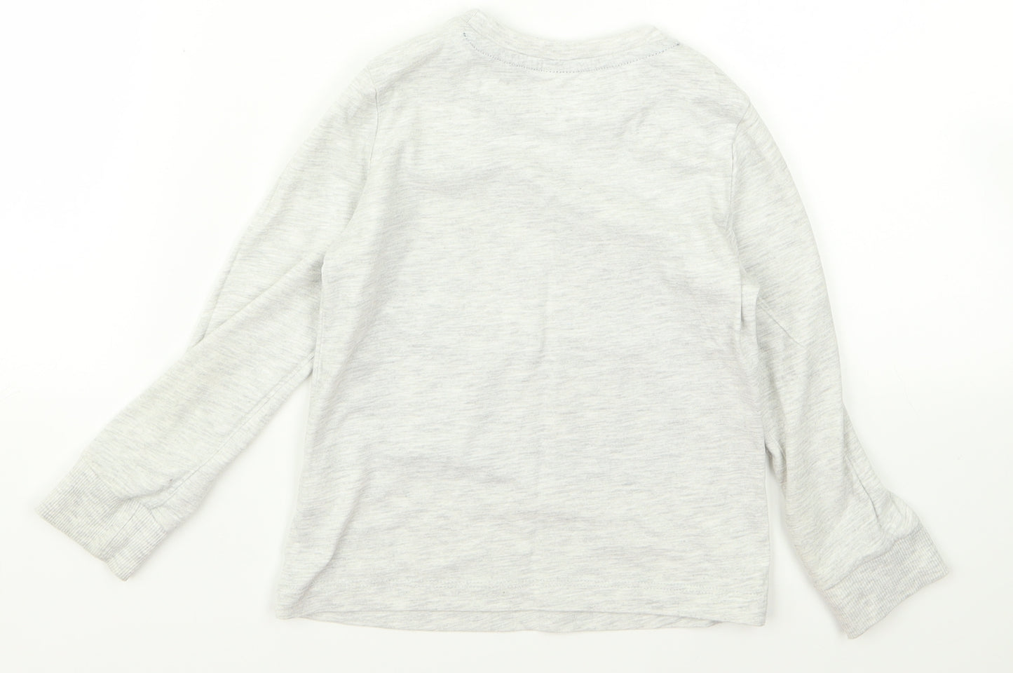 F&F Boys Grey   Basic T-Shirt Size 4 Years