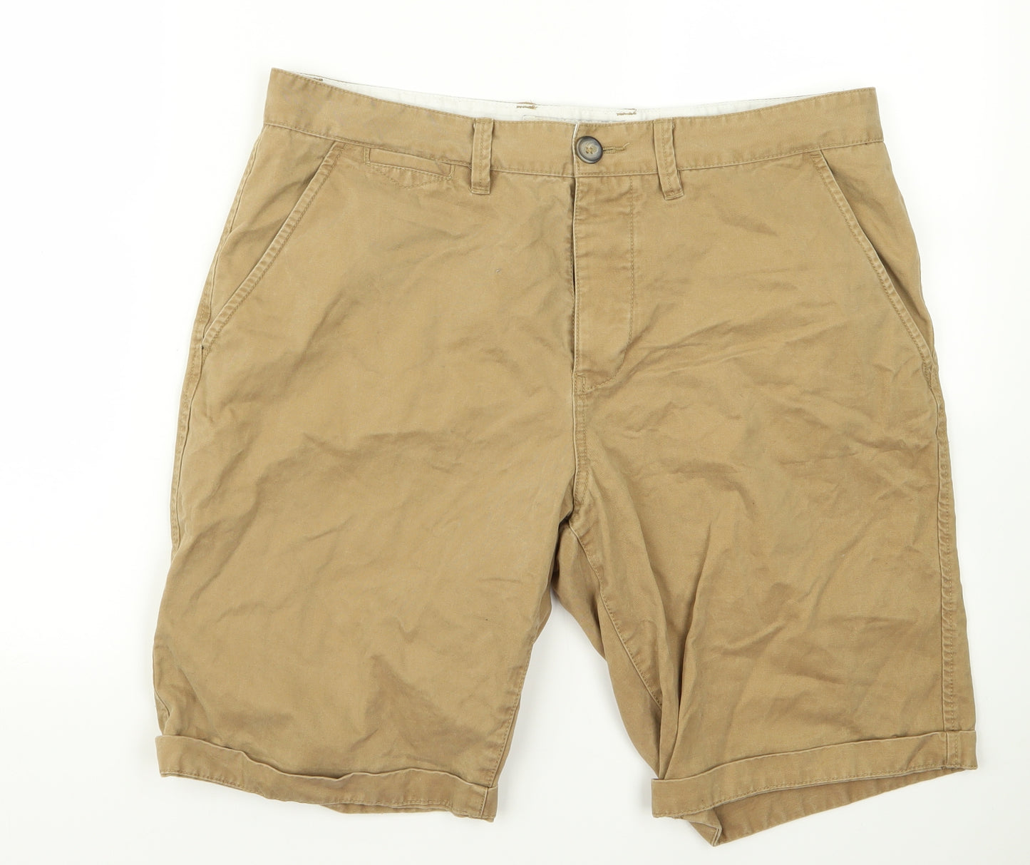 NEXT Mens Brown   Cargo Shorts Size 34
