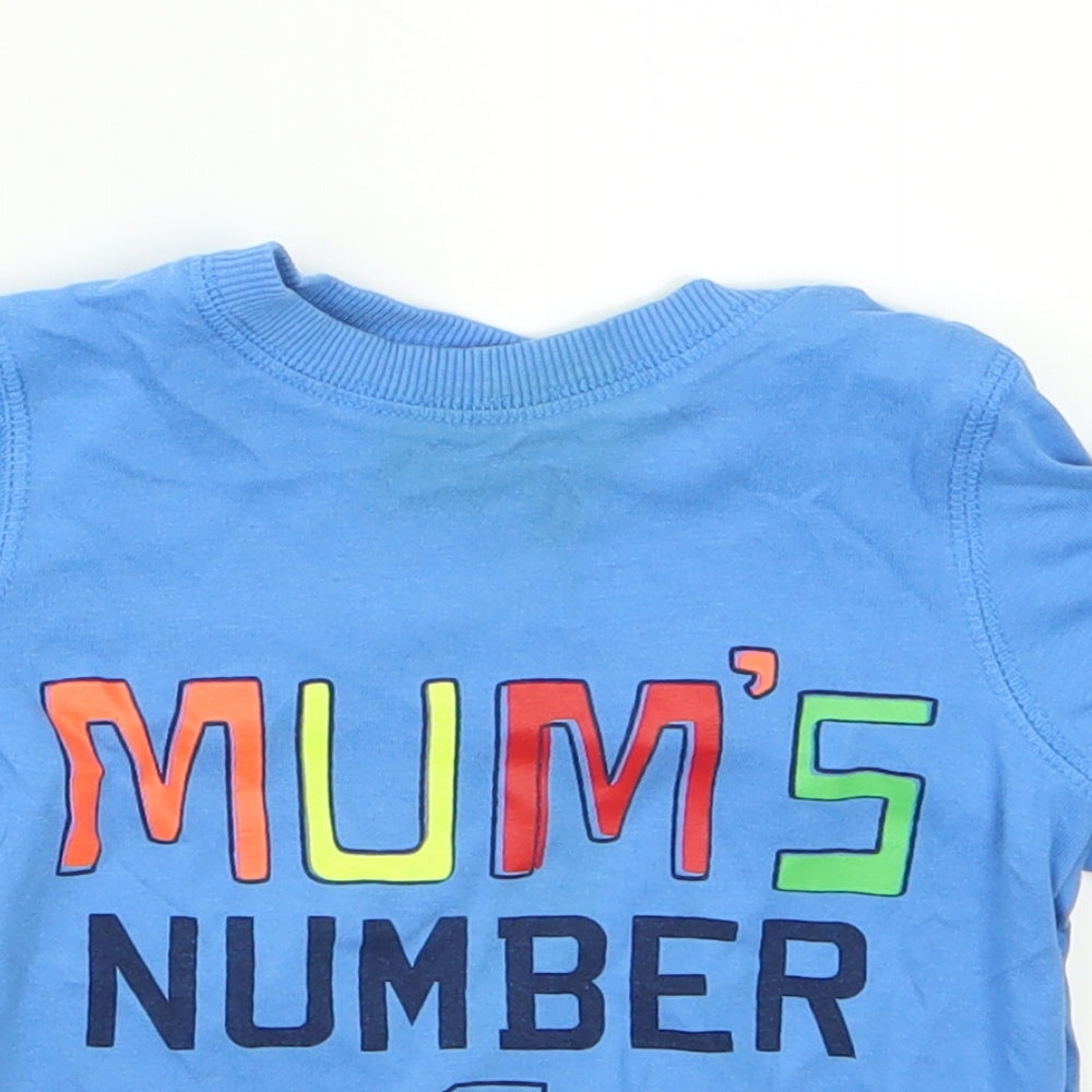 Preworn Baby Blue   Basic T-Shirt Size 12 Months