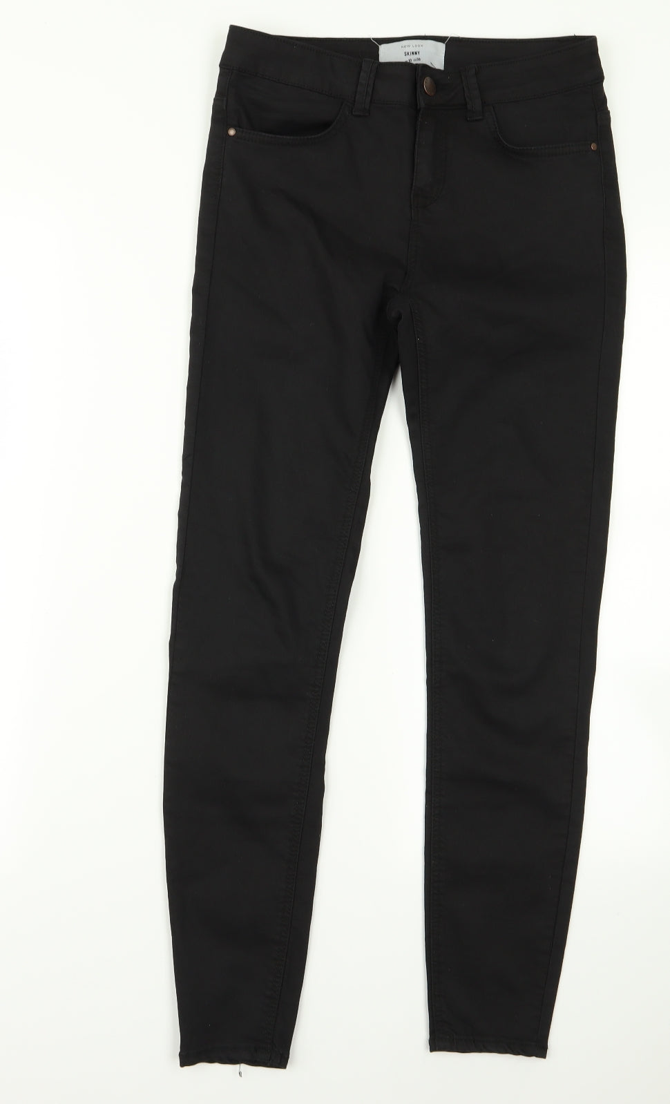 New Look Womens Black   Skinny Jeans Size 10 L25 in