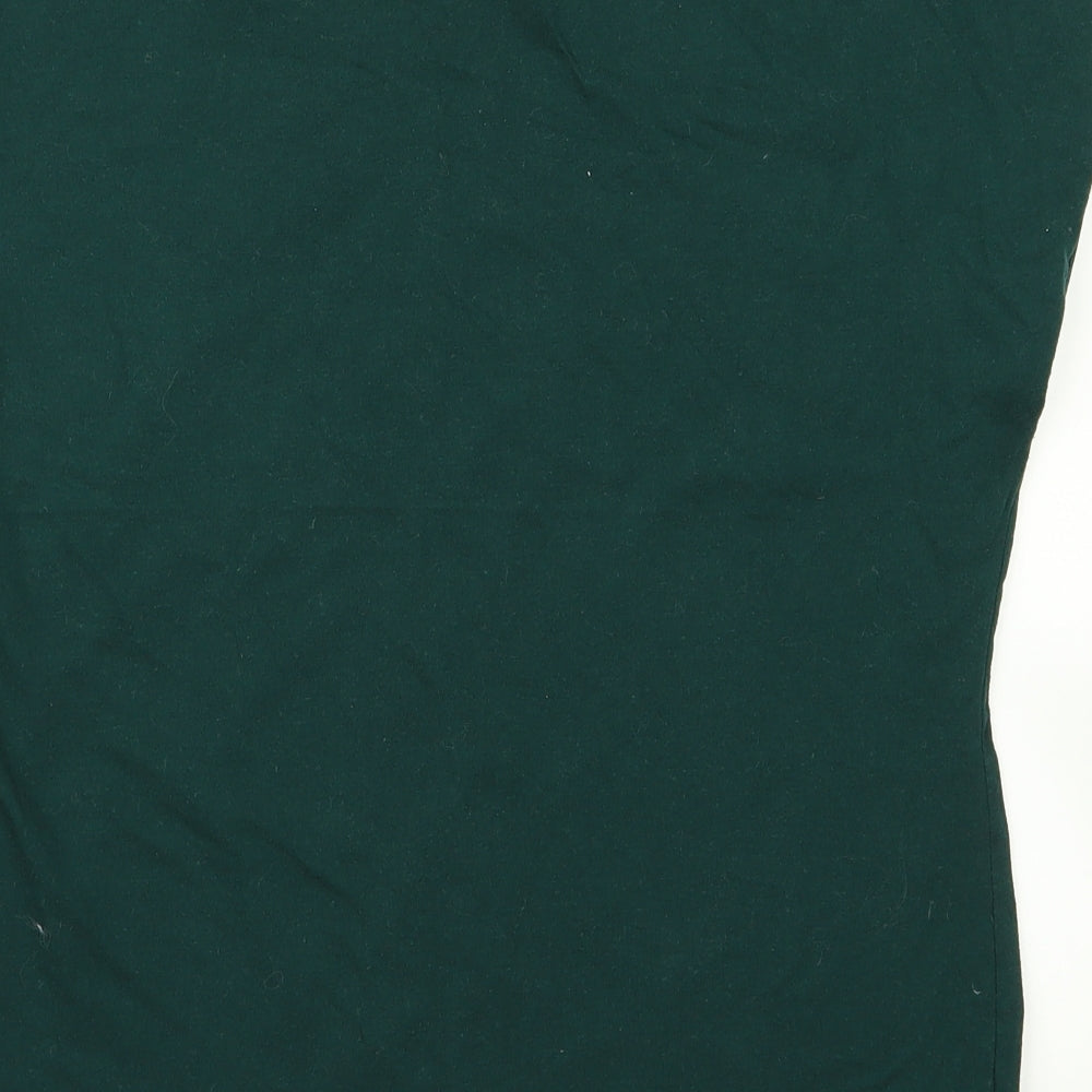 Papaya Womens Green   Basic T-Shirt Size 12