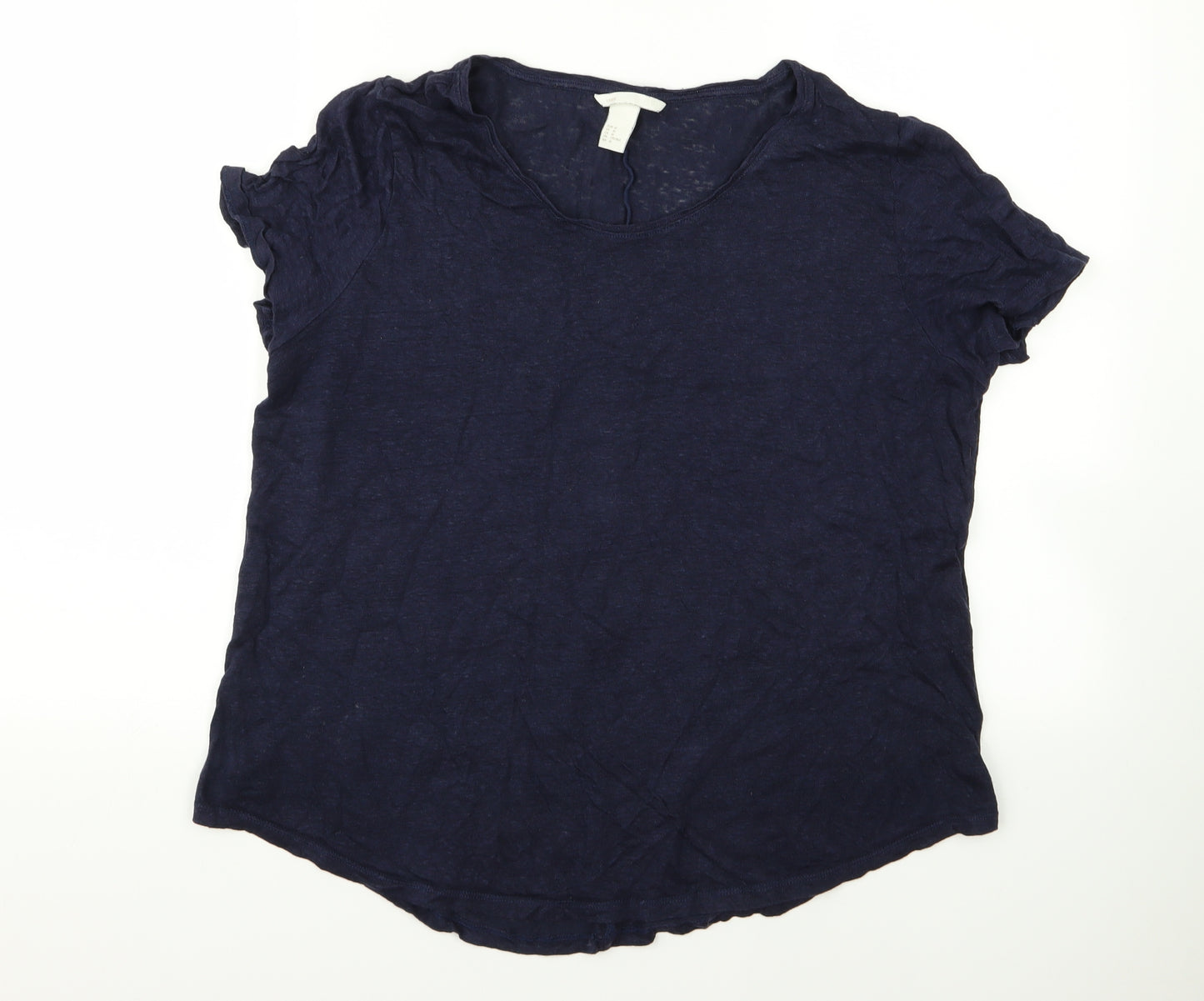 H&M Womens Blue   Basic T-Shirt Size M