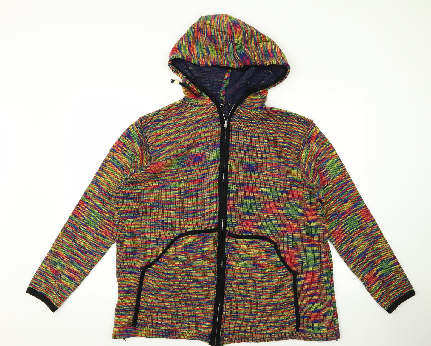 Preworn Womens Multicoloured   Jacket  Size 2XL