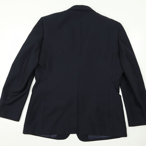 reworn Mens Blue   Jacket  Size M