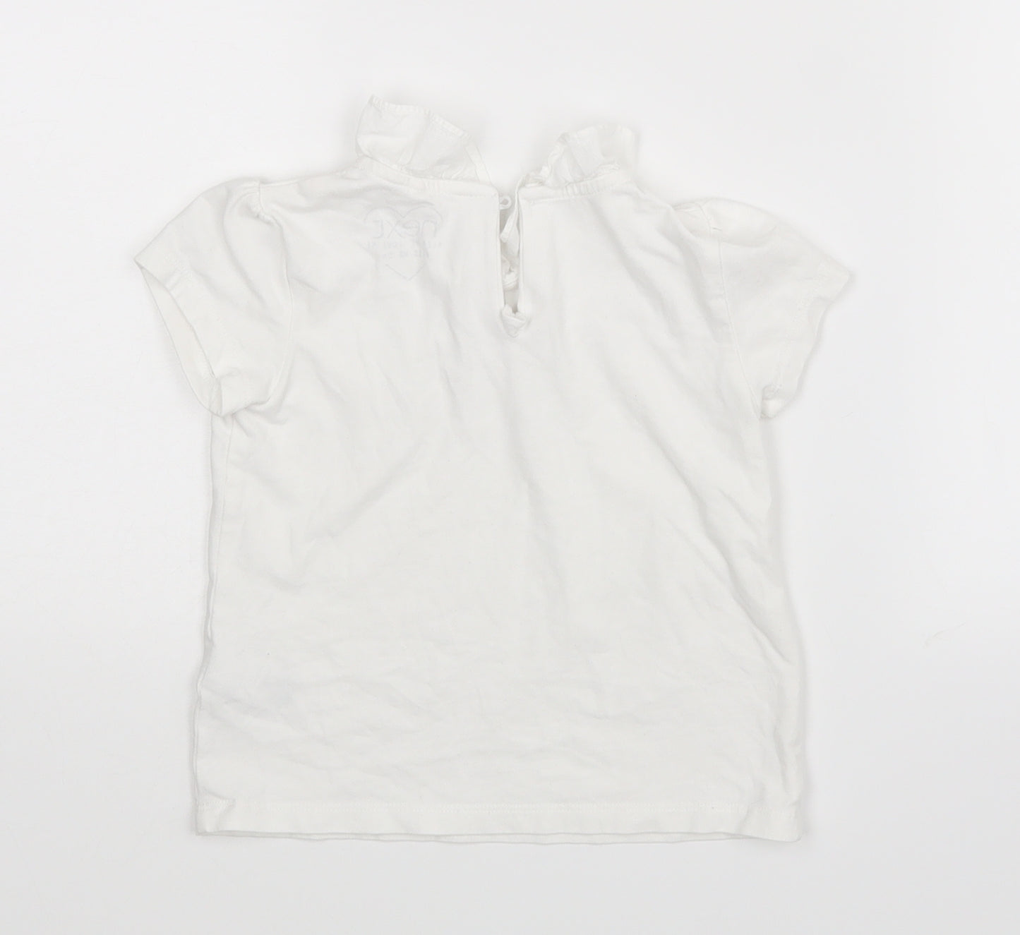 George Girls White   Basic Blouse Size 2-3 Years