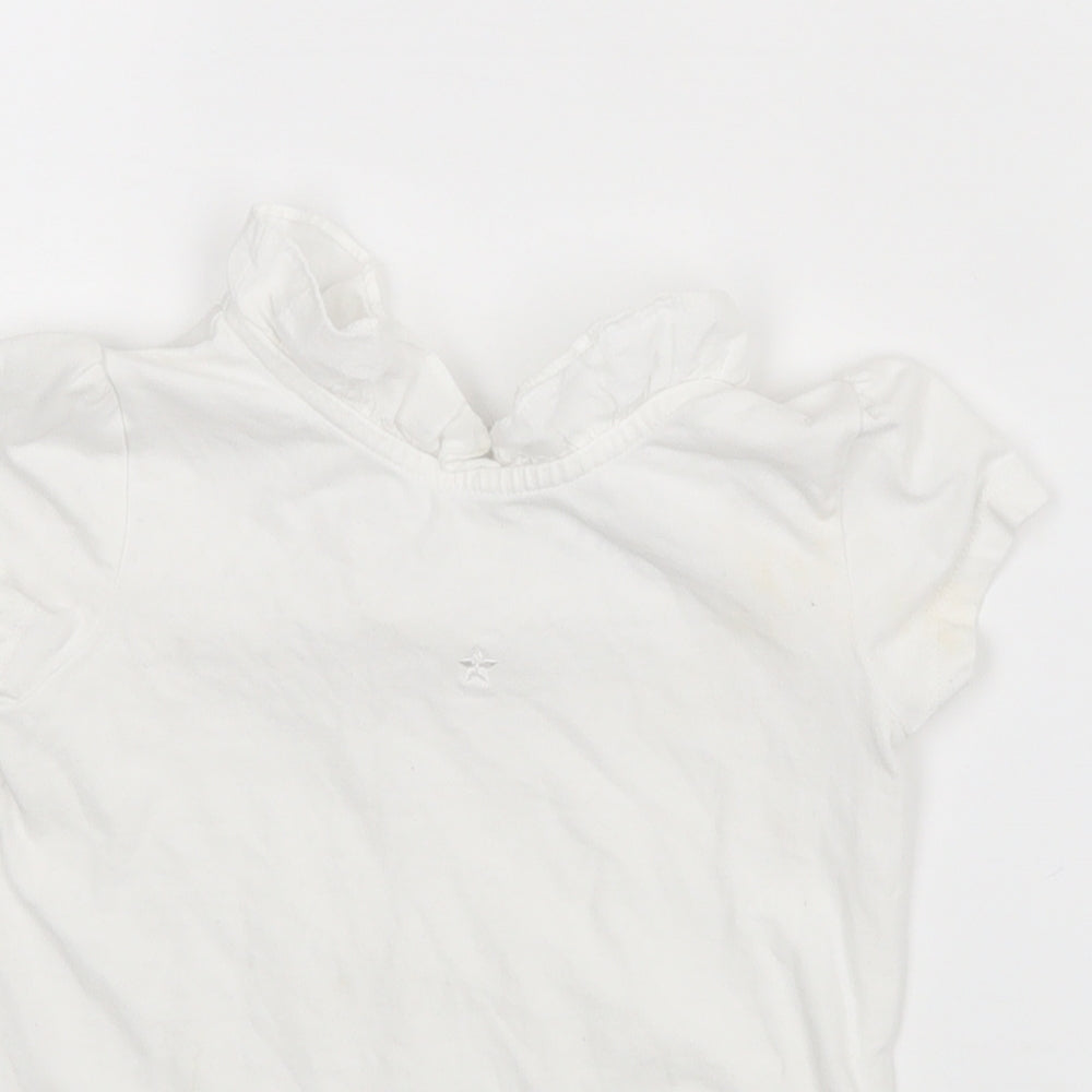 George Girls White   Basic Blouse Size 2-3 Years