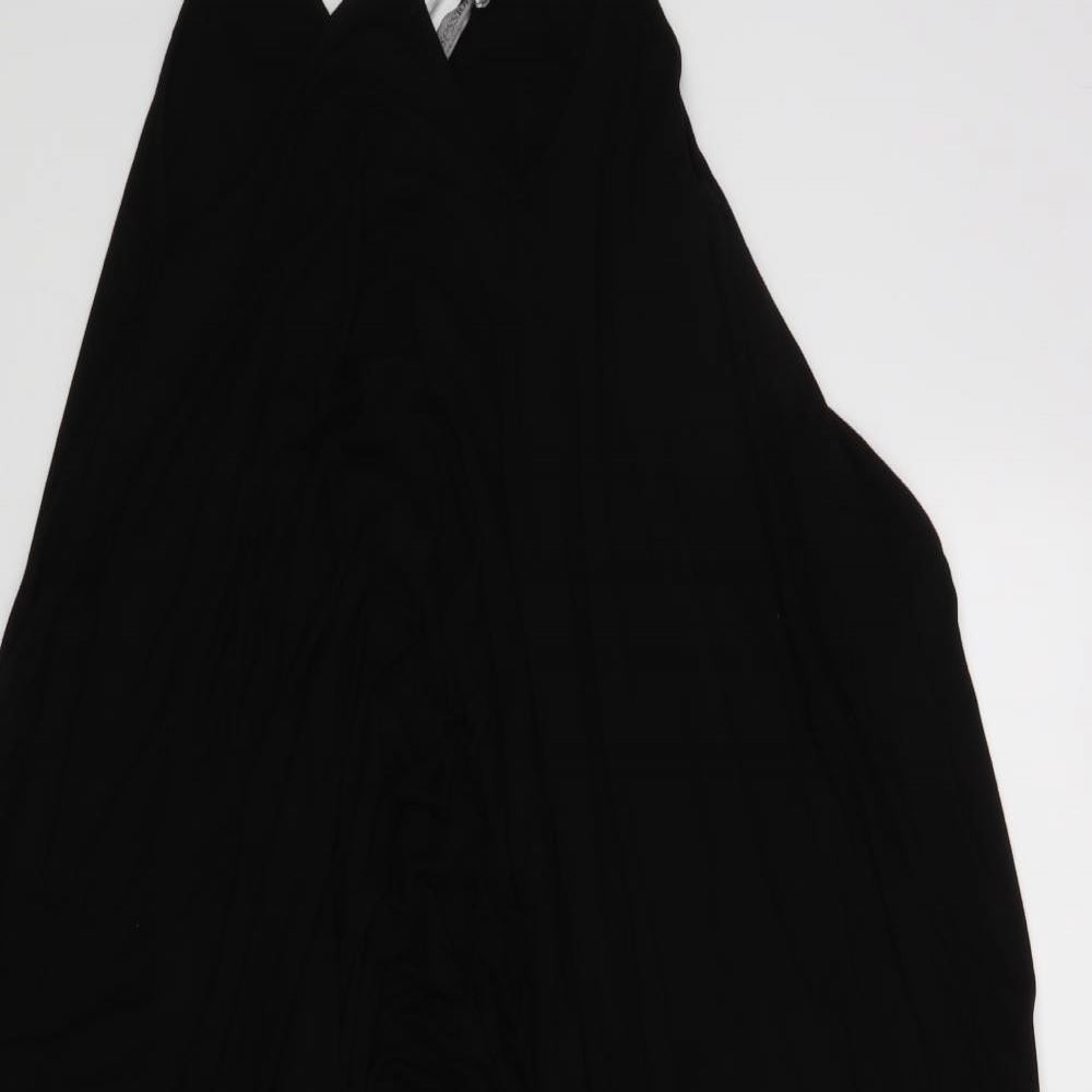 Obsessions Womens Black   Jumpsuit One-Piece