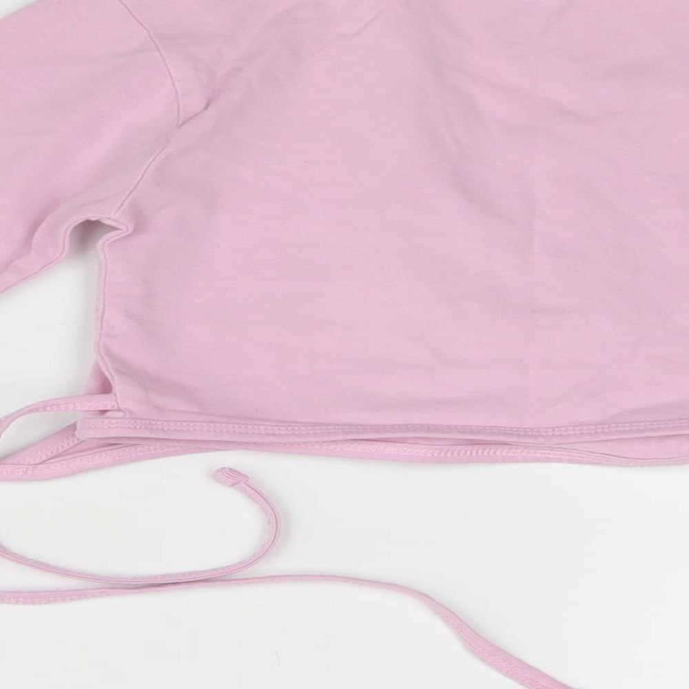 Avenue Kids Girls Pink   Wrap Blouse Size 5-6 Years