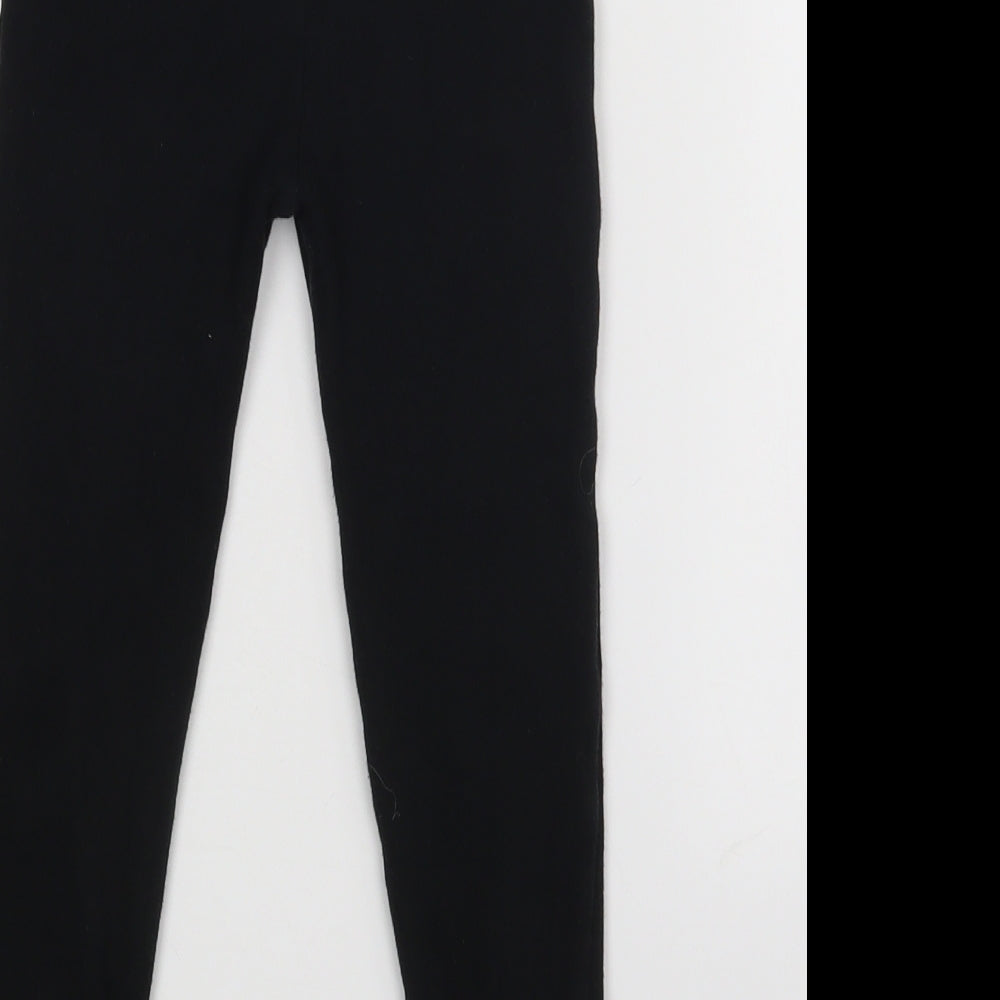 George Girls Black    Trousers Size 4-5 Years - leggings