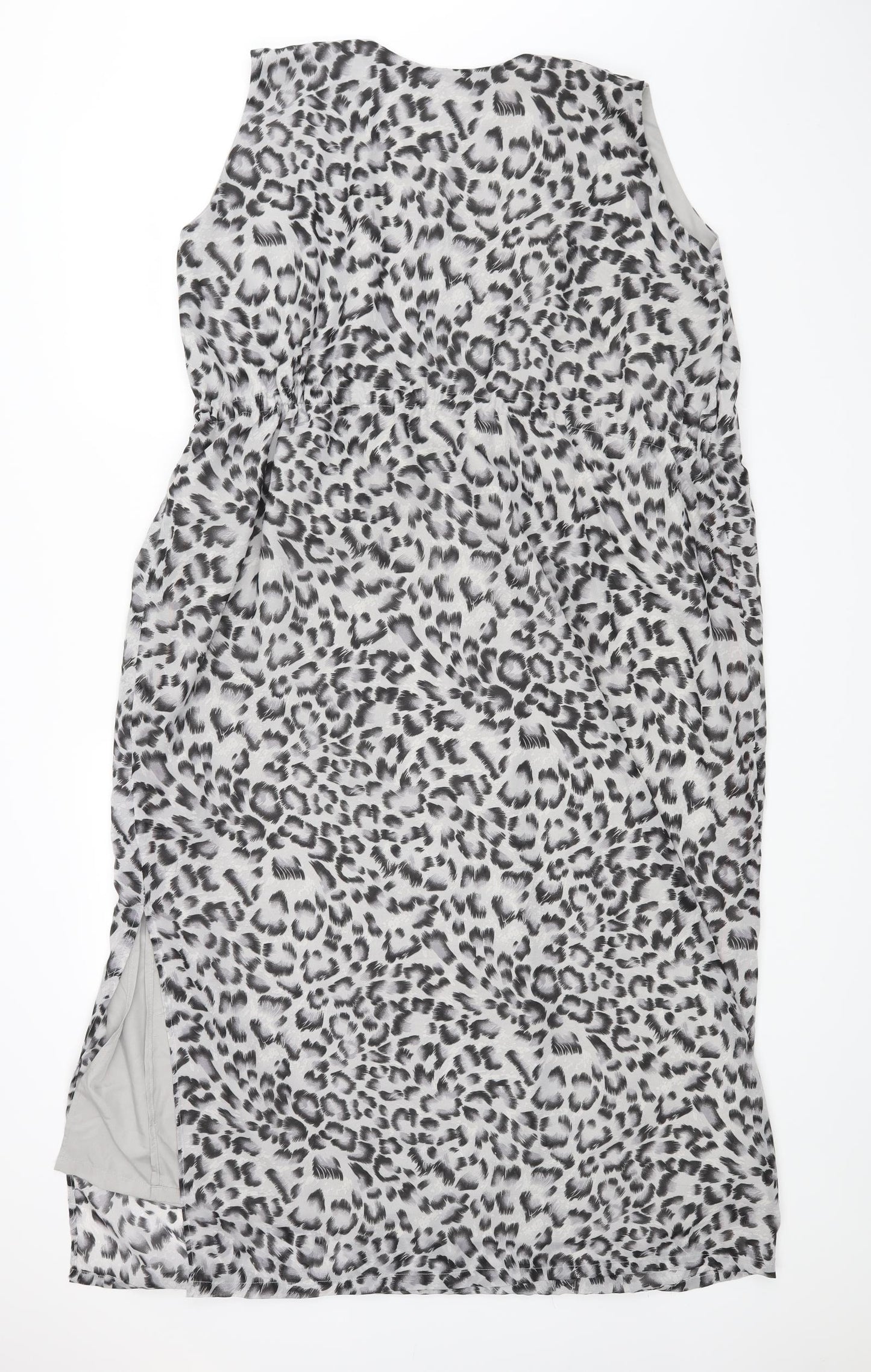 Preworn Womens Grey   Pencil Dress