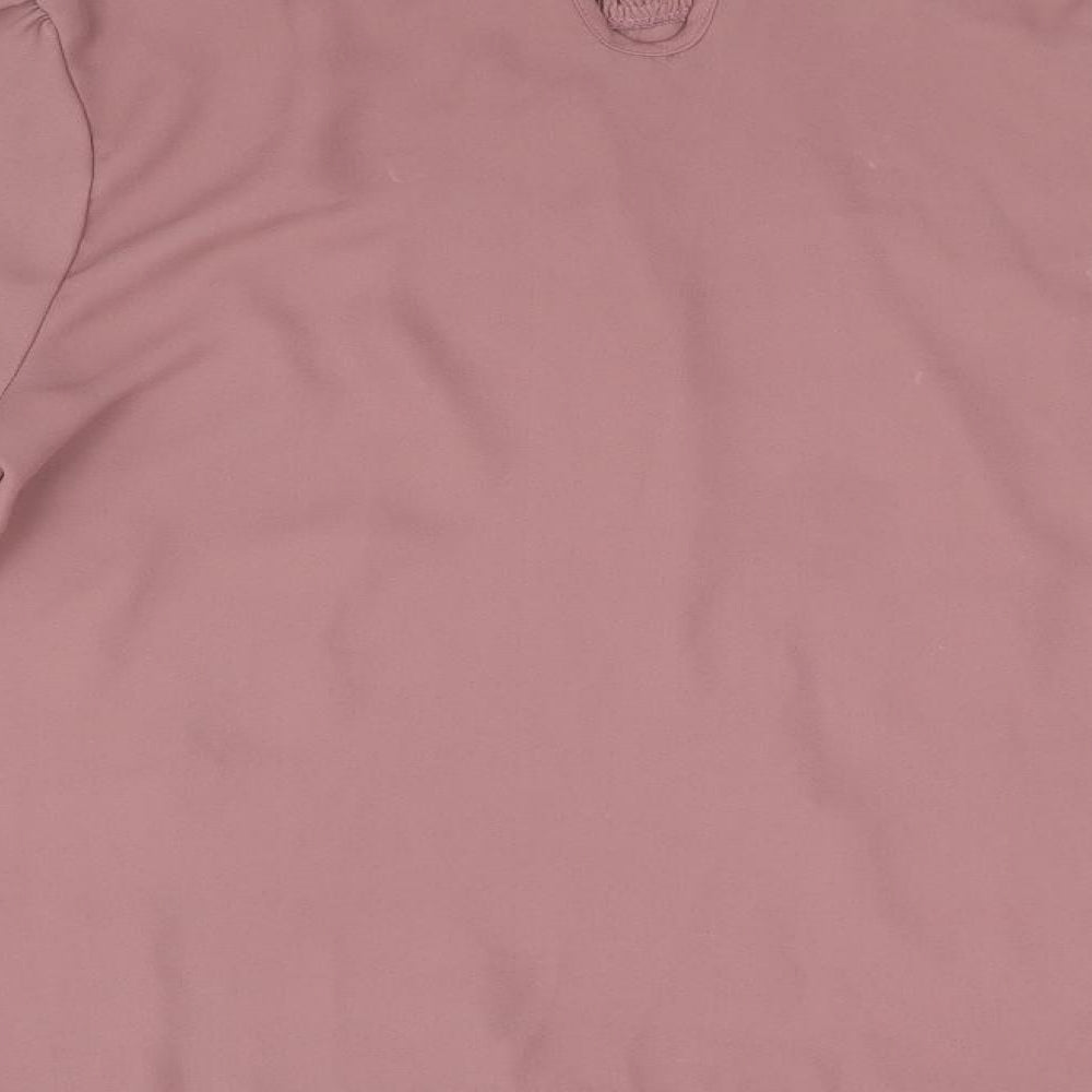 Sheine Womens Purple   Basic Blouse Size S