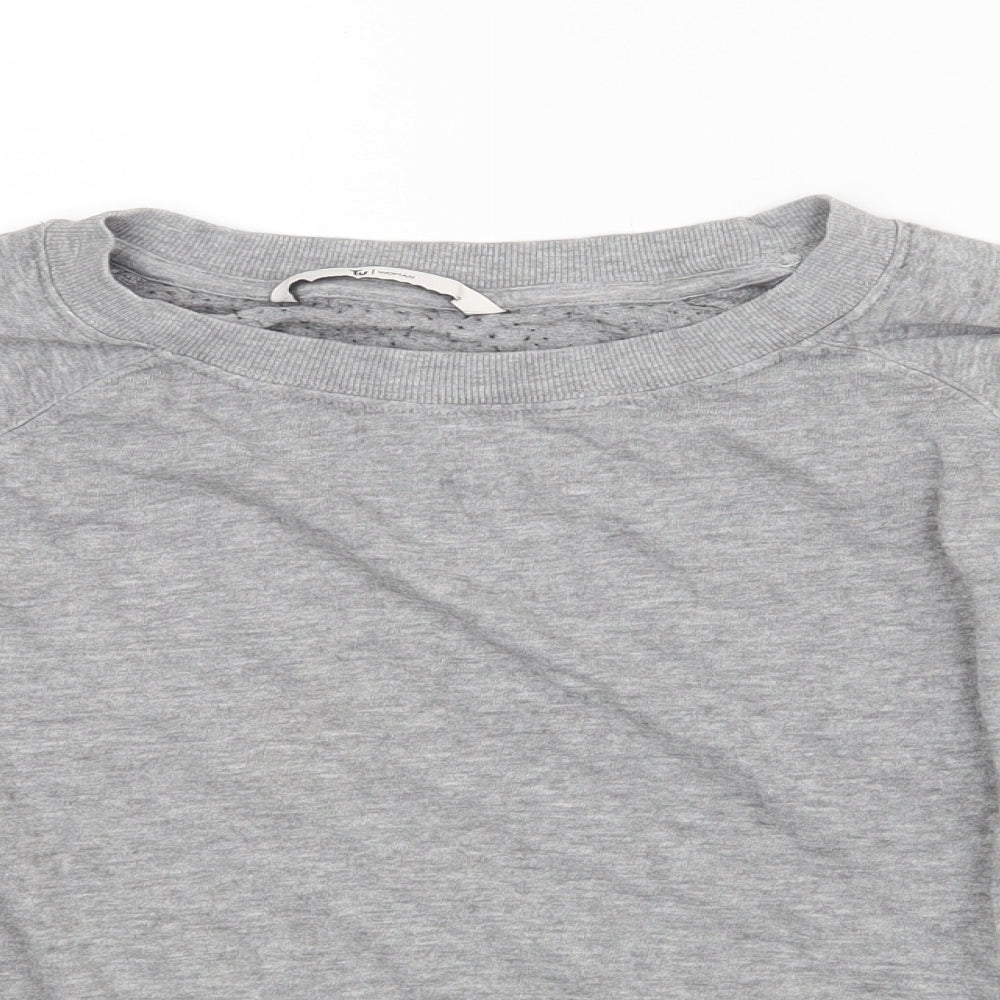 TU Womens Grey   Basic Blouse Size 12