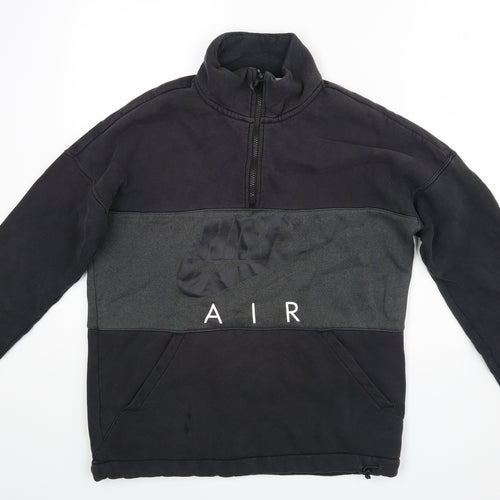 Nike Mens Black   Pullover Hoodie Size M